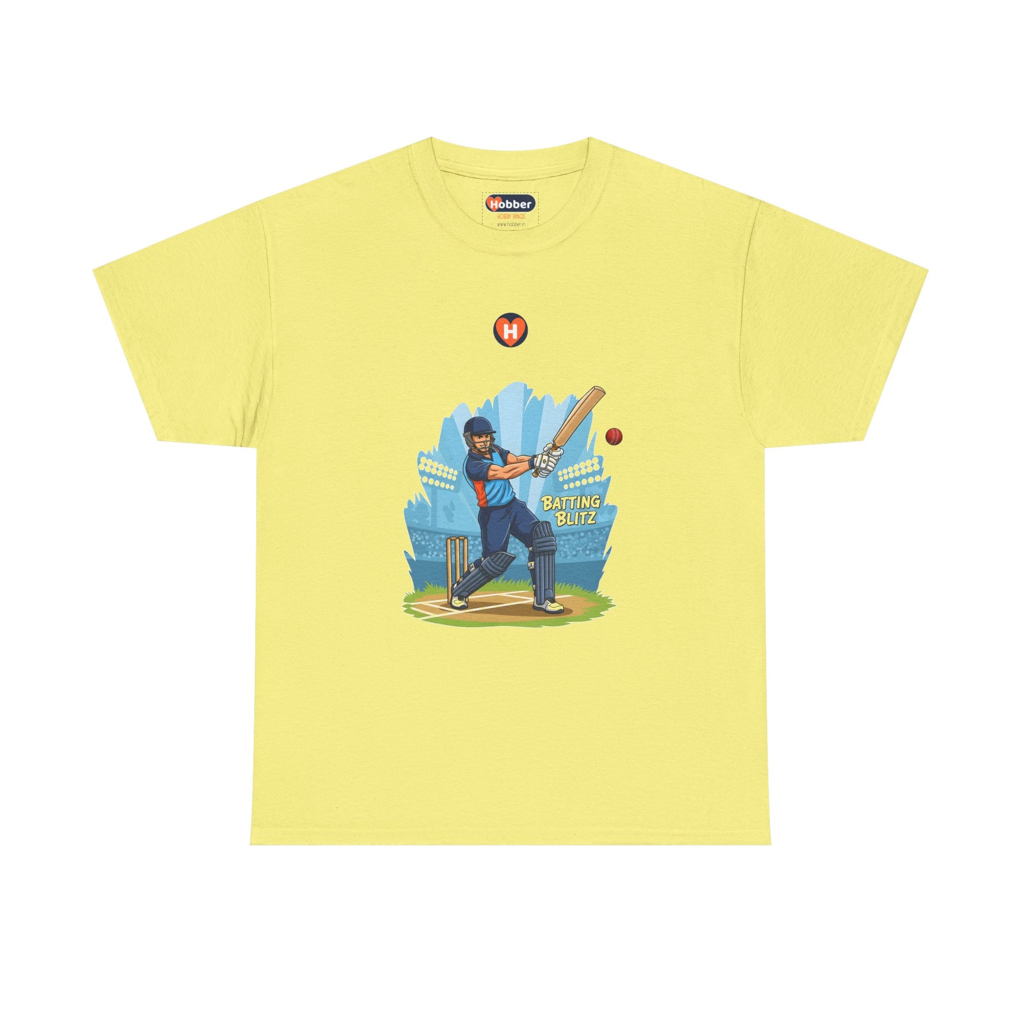 Hobber Mens Sports & Adventure T-Shirt, #25 Cricket