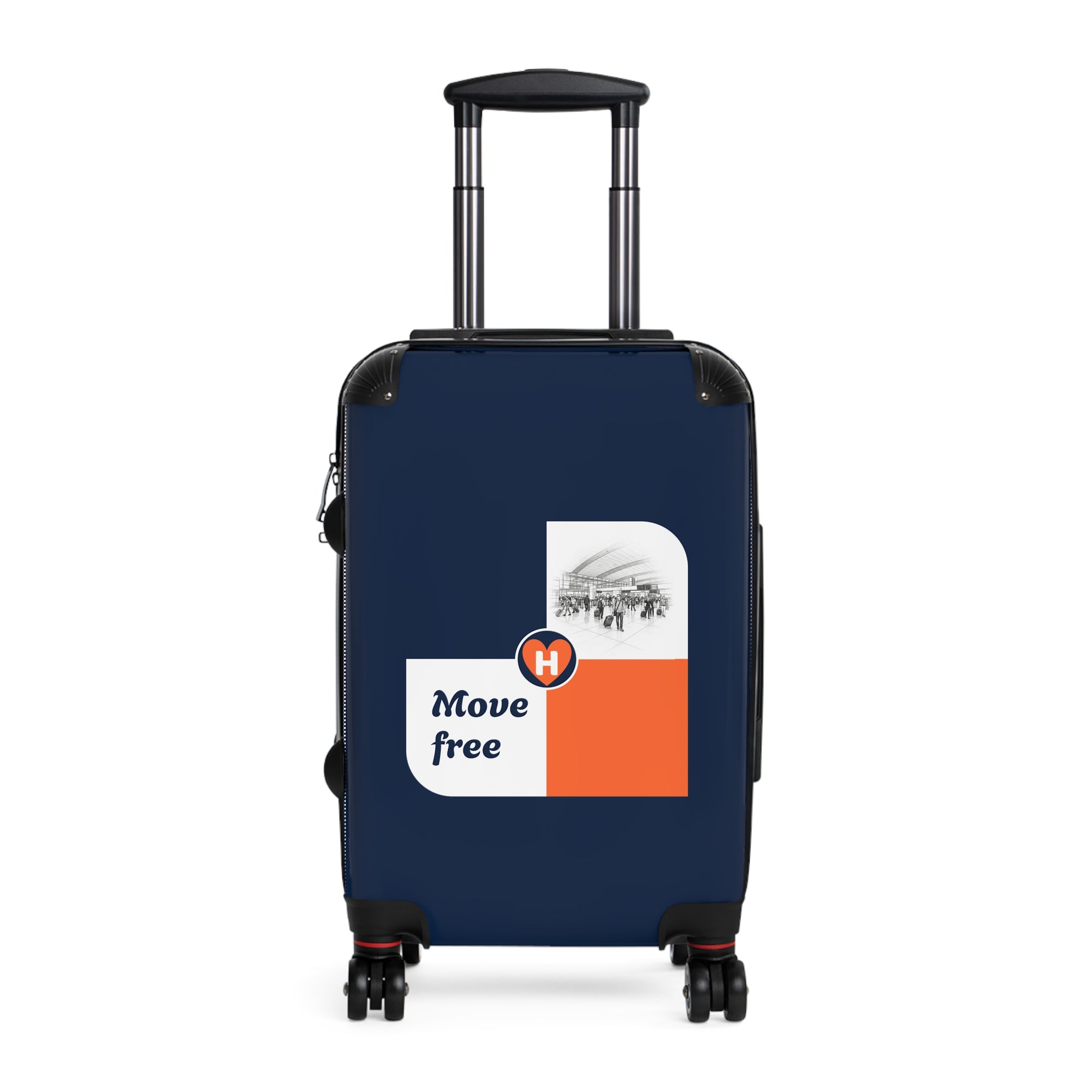 Hobber MoveFree: Stylish Travel Suitcase for Jetsetters, Creators & Bold Explorers