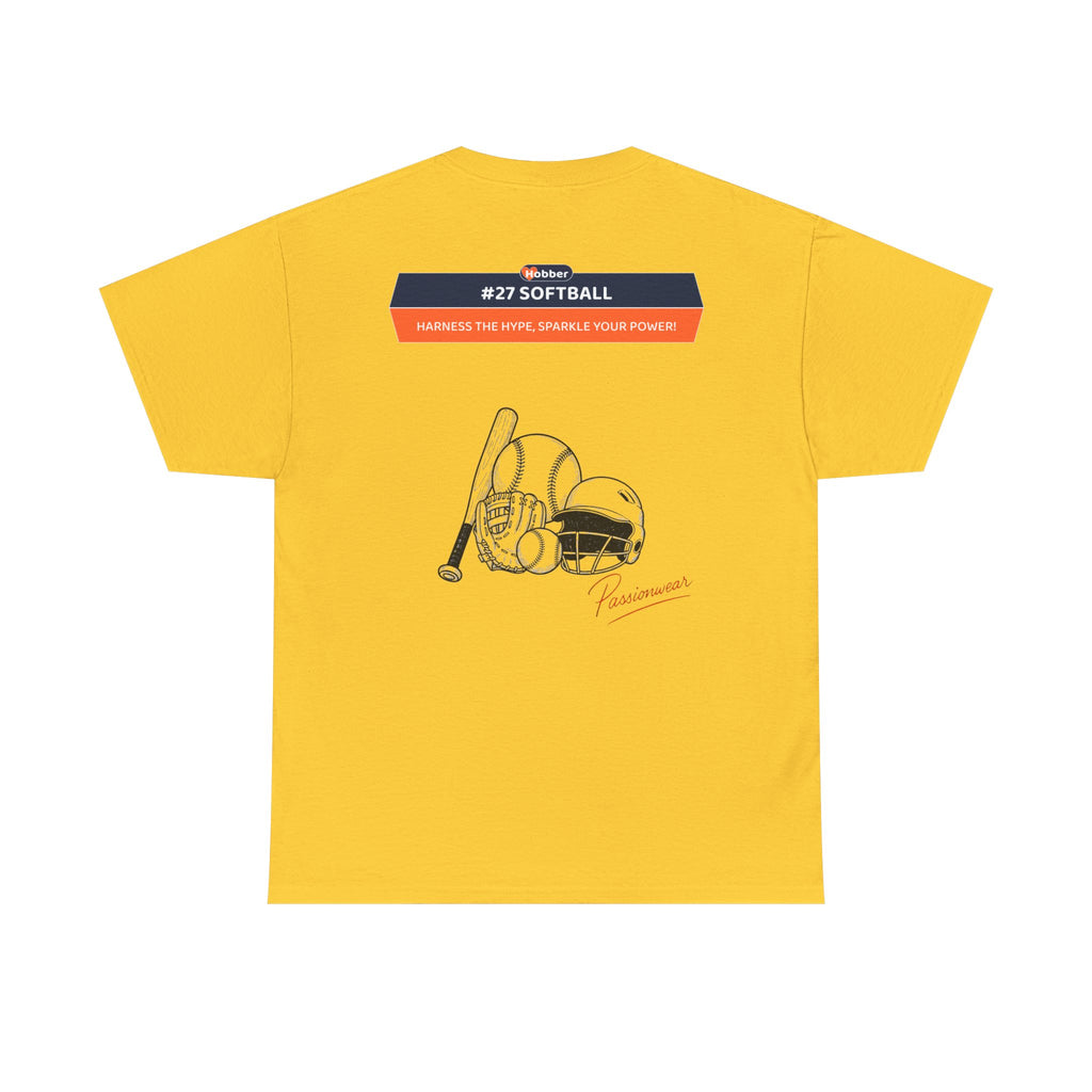 Hobber Unisex Sports & Adventure T-Shirt, #27 Softball