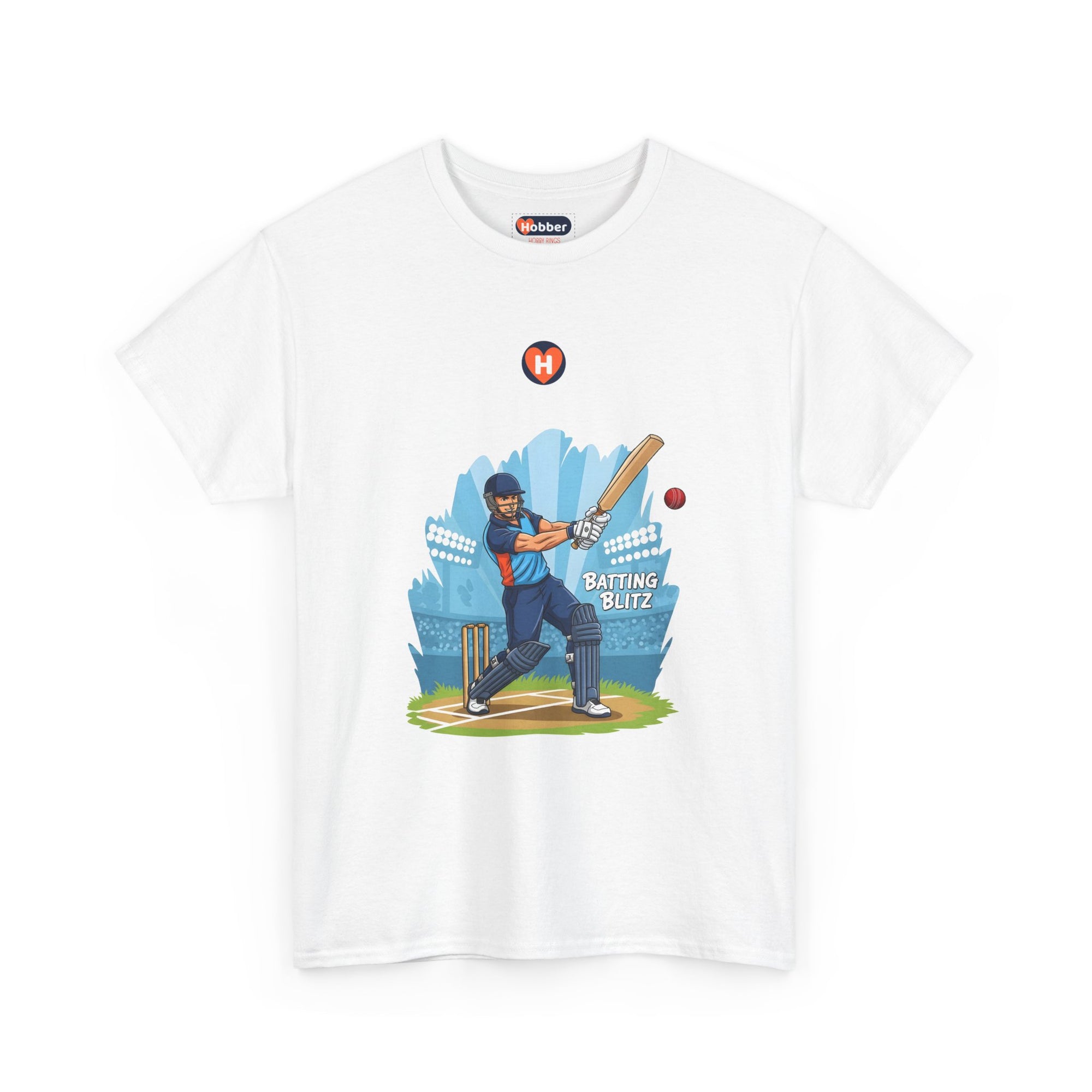 Hobber Mens Sports & Adventure T-Shirt, #25 Cricket