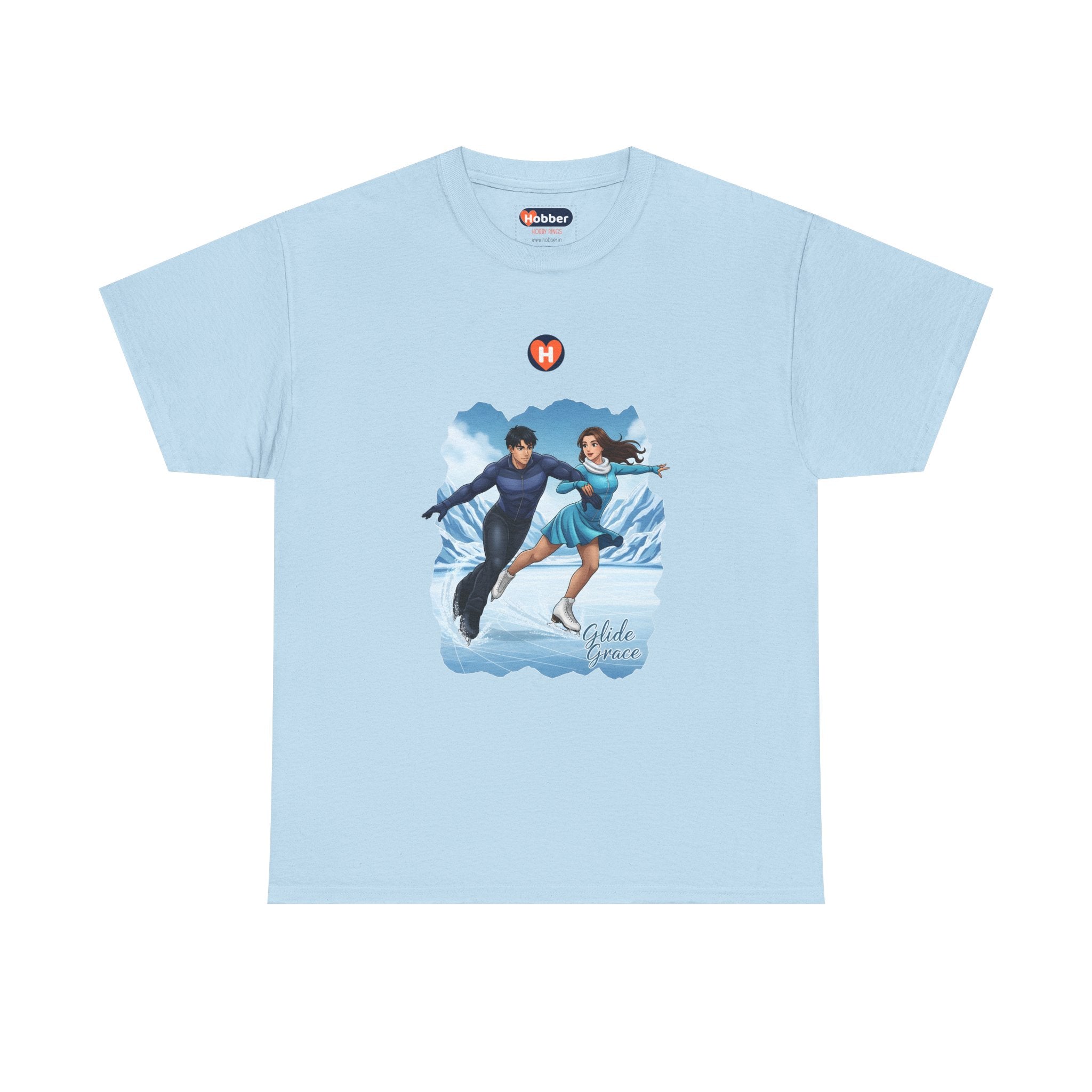 Hobber Unisex Sports & Adventure T-Shirt, #15 Skating (Ice)