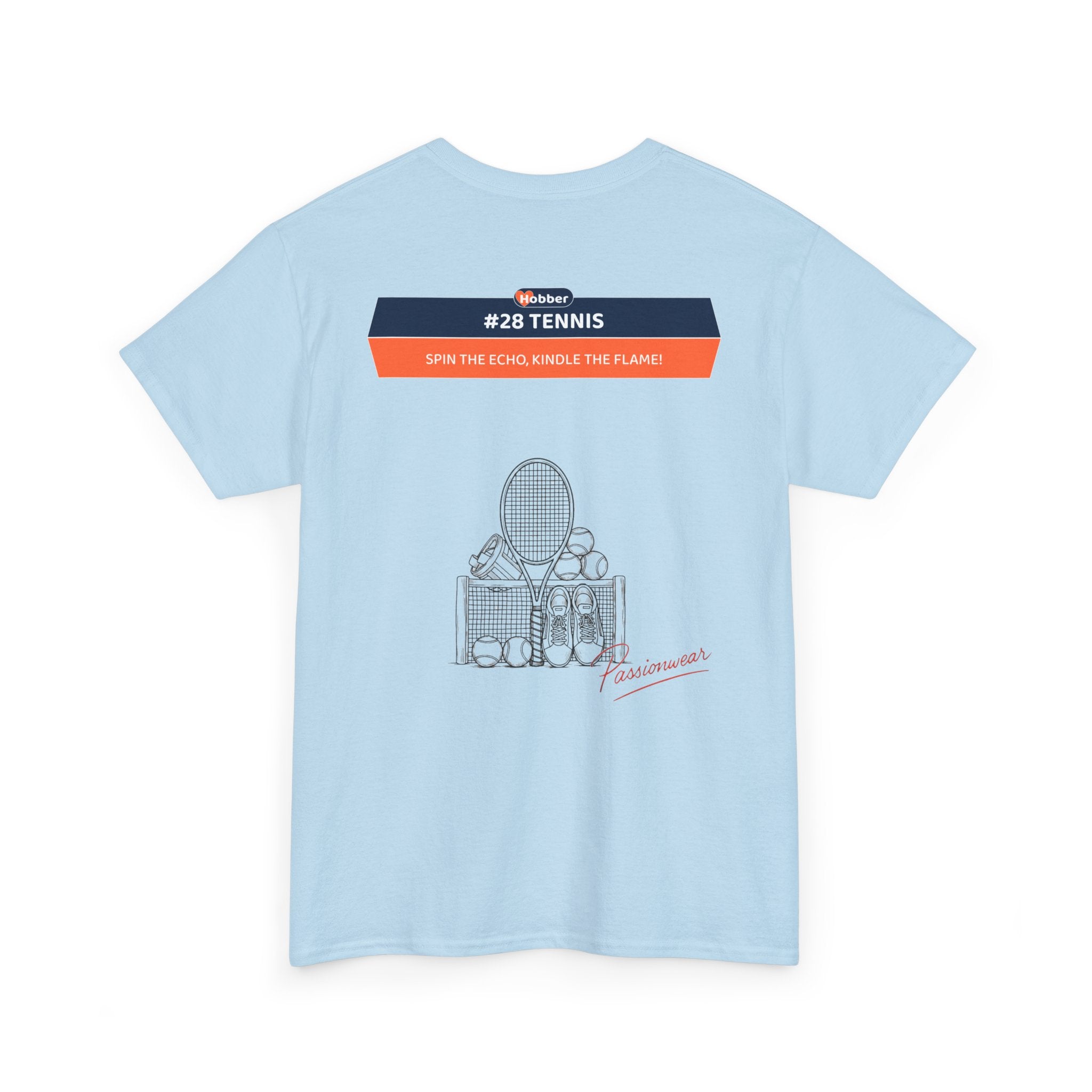 Hobber Unisex Sports & Adventure T-Shirt, #28 Tennis