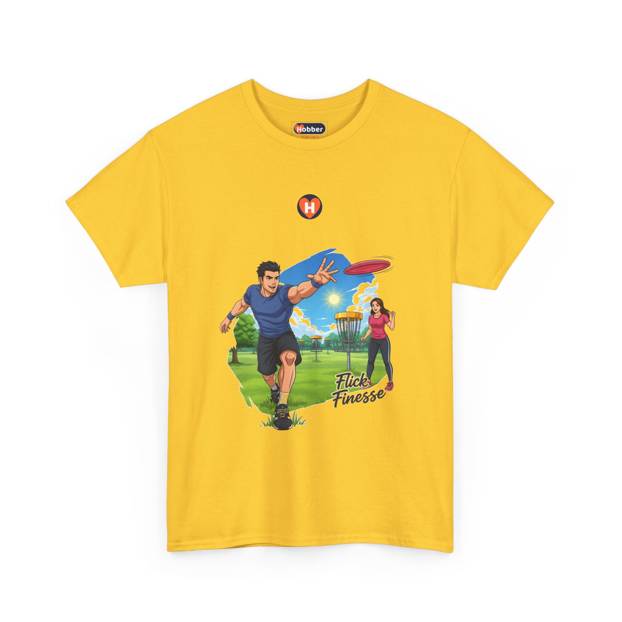 Hobber Unisex Sports & Adventure T-Shirt, #33 Disc golf