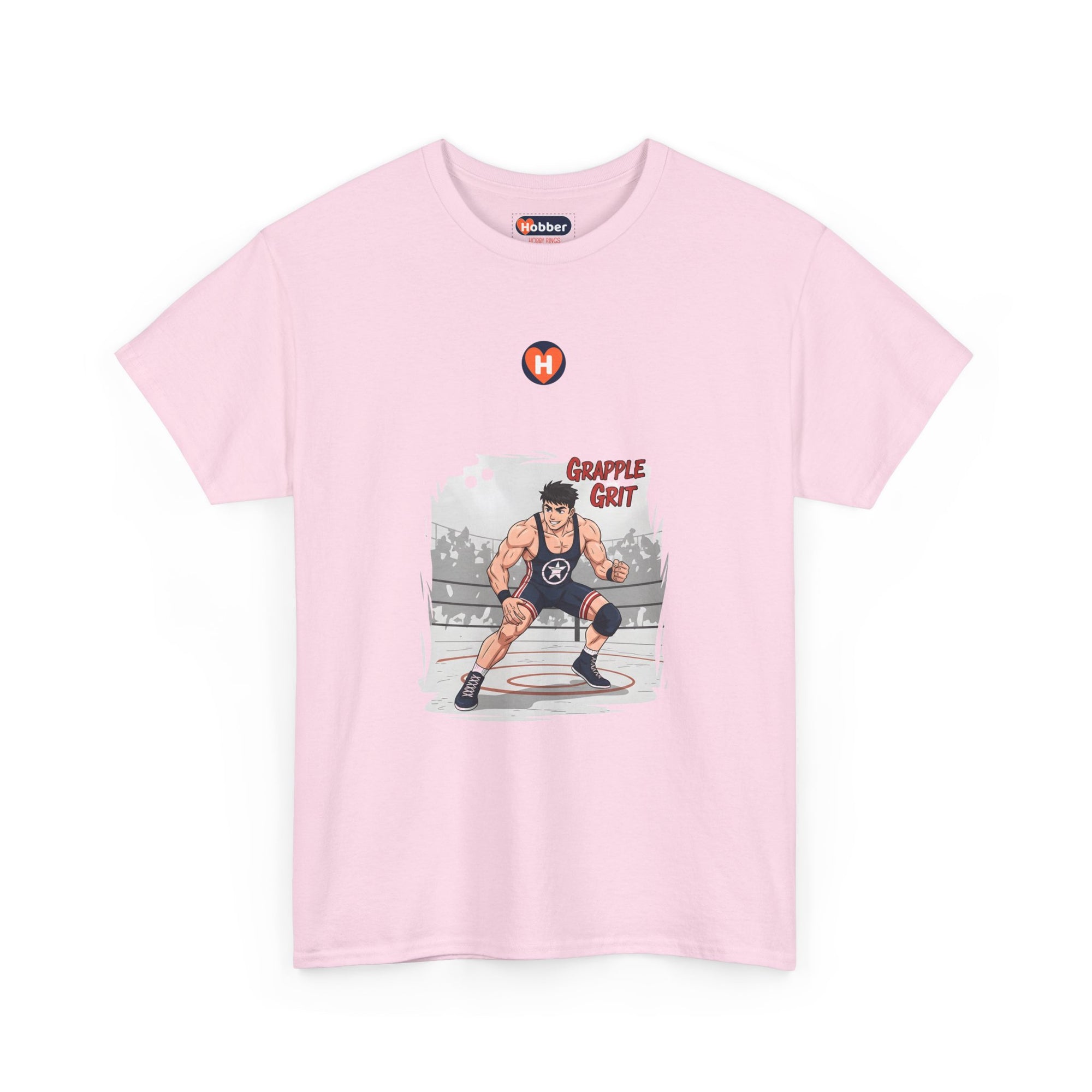 Hobber Mens Sports & Adventure T-Shirt, #49 Wrestling