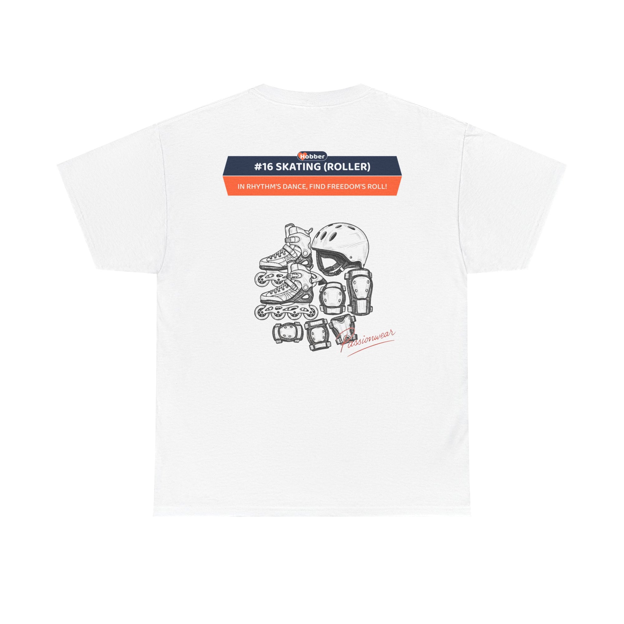 Hobber Unisex Sports & Adventure T-Shirt, #16 Skating (Roller)