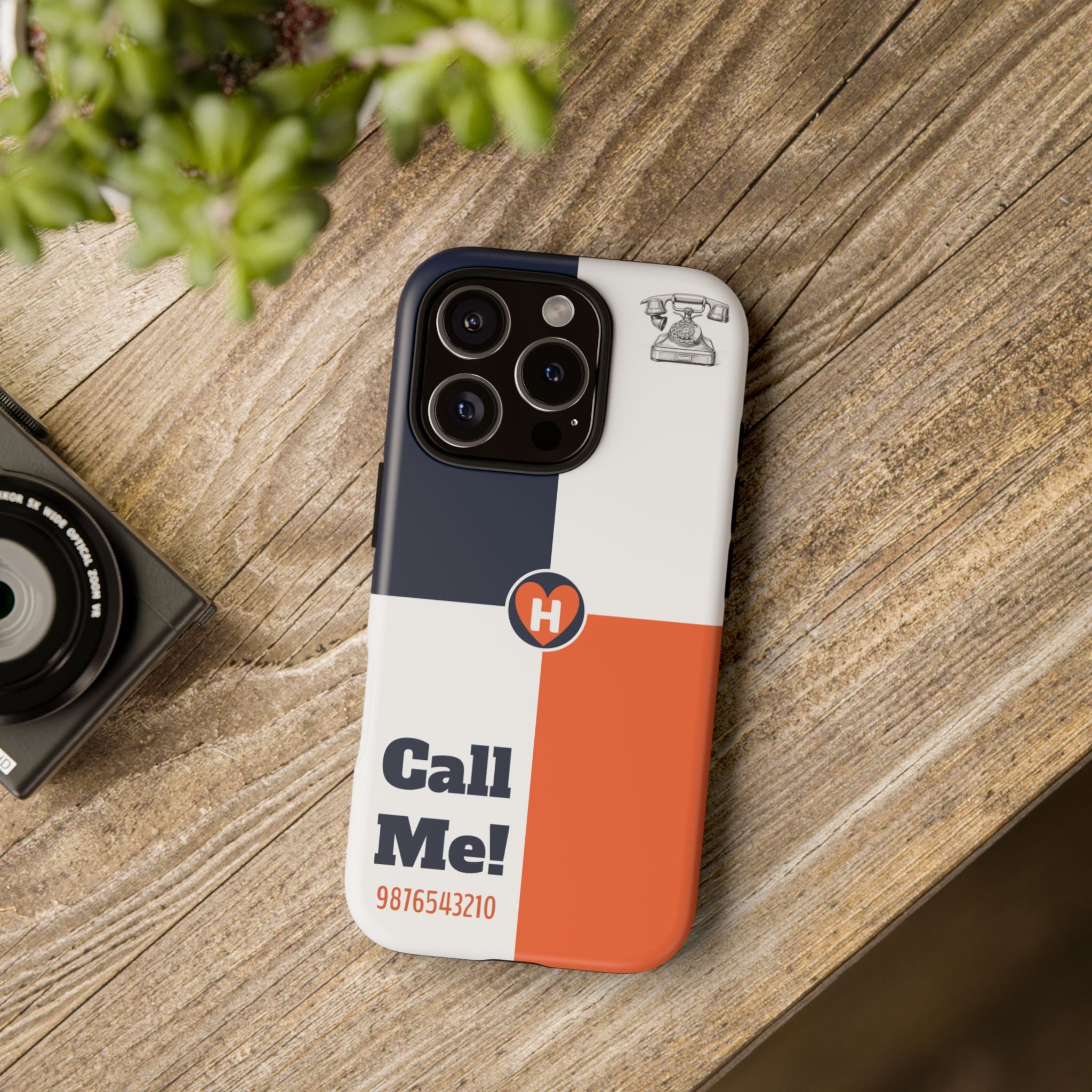 Hobber CallMe: Stylish Phone Case for Tough Protection, Customizable Cover, Durable Design