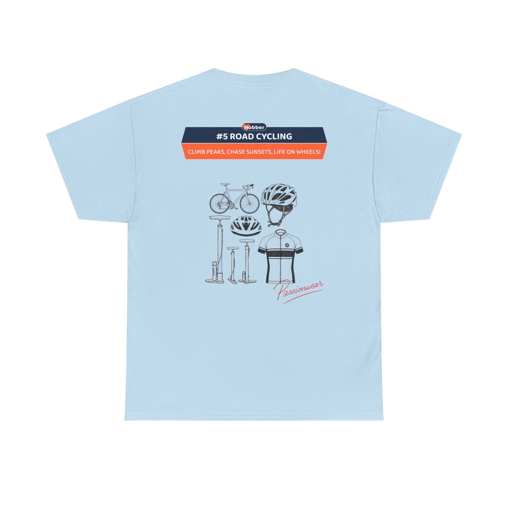 Hobber Unisex Sports & Adventure T-Shirt, #5 Road cycling