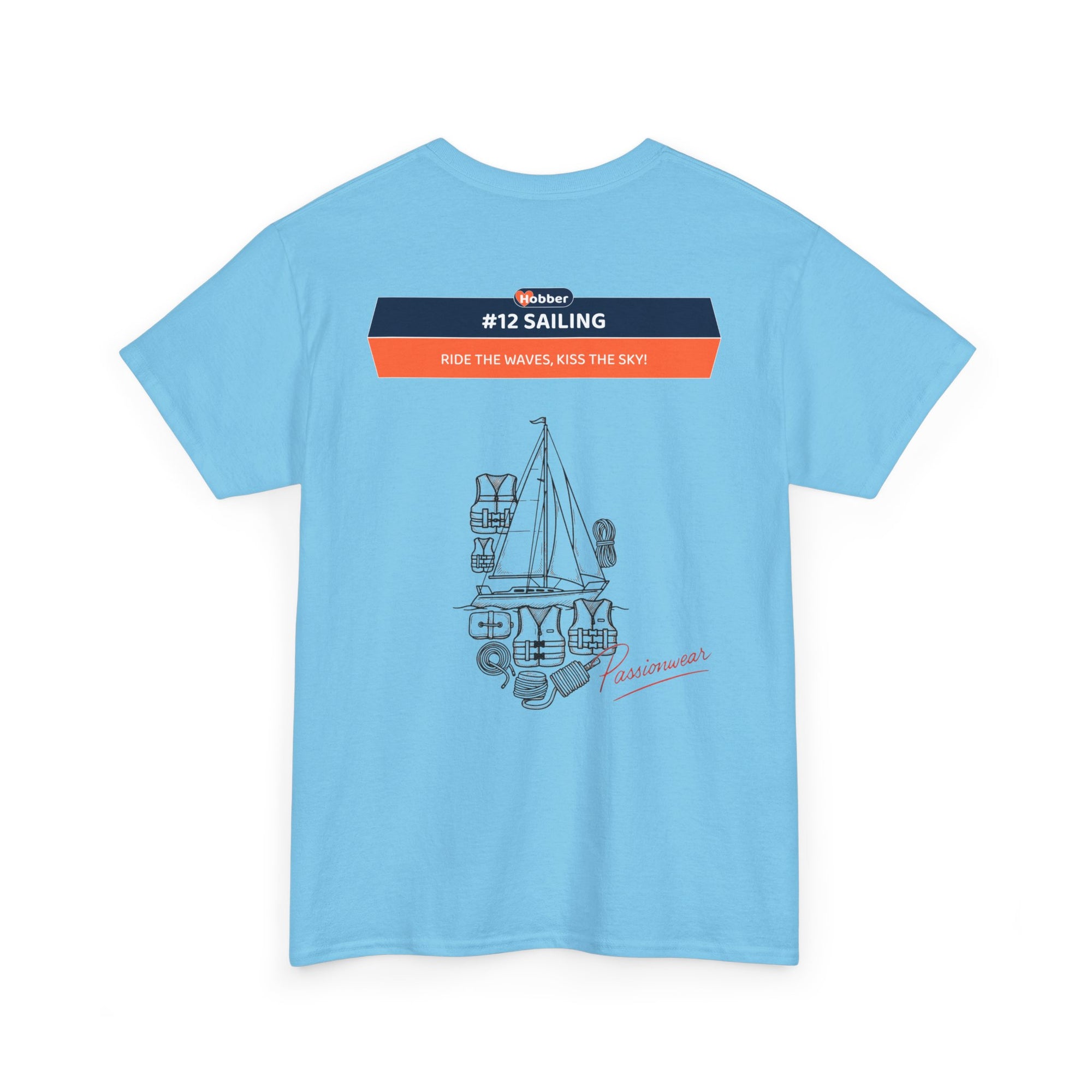 Hobber Unisex Sports & Adventure T-Shirt, #12 Sailing