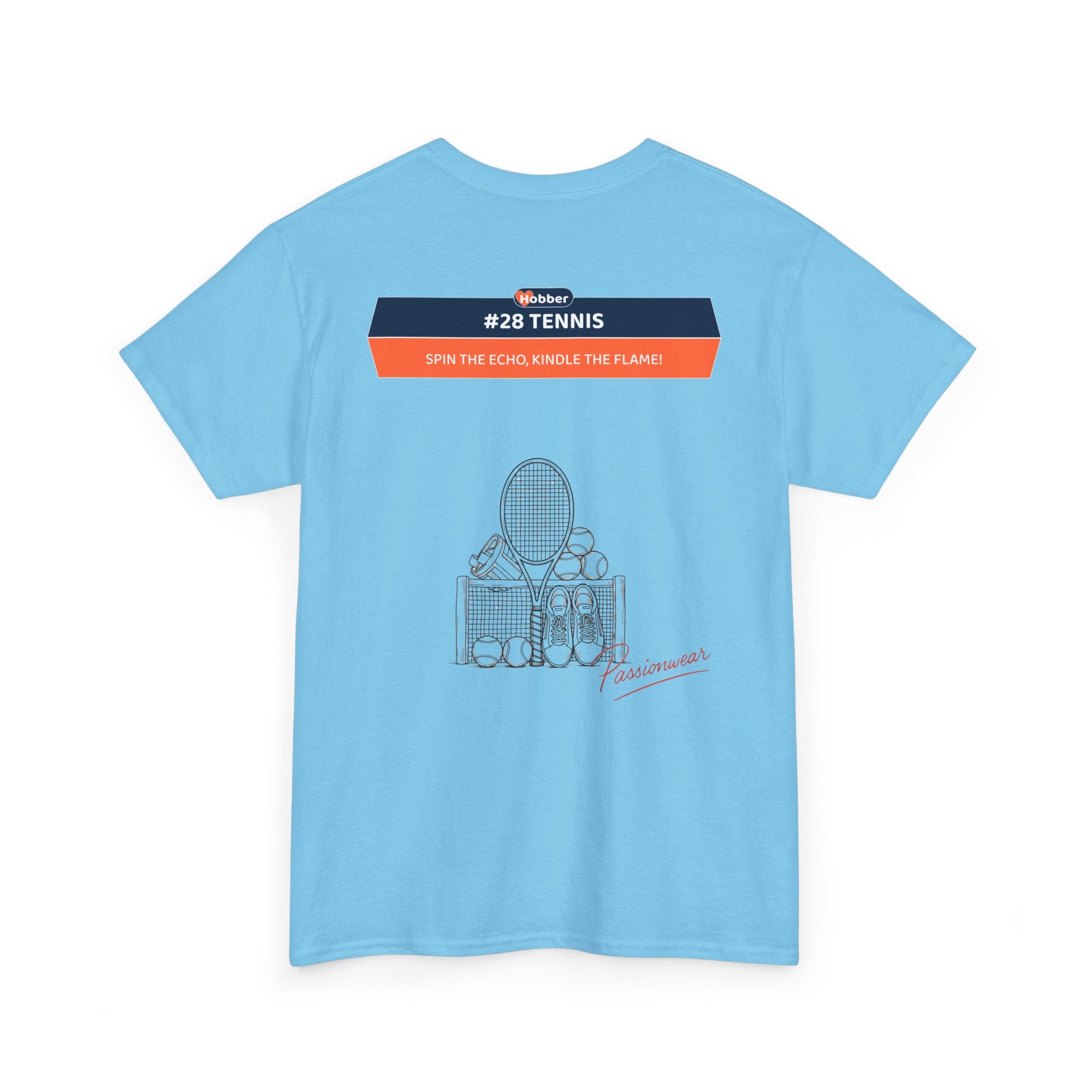 Hobber Unisex Sports & Adventure T-Shirt, #28 Tennis