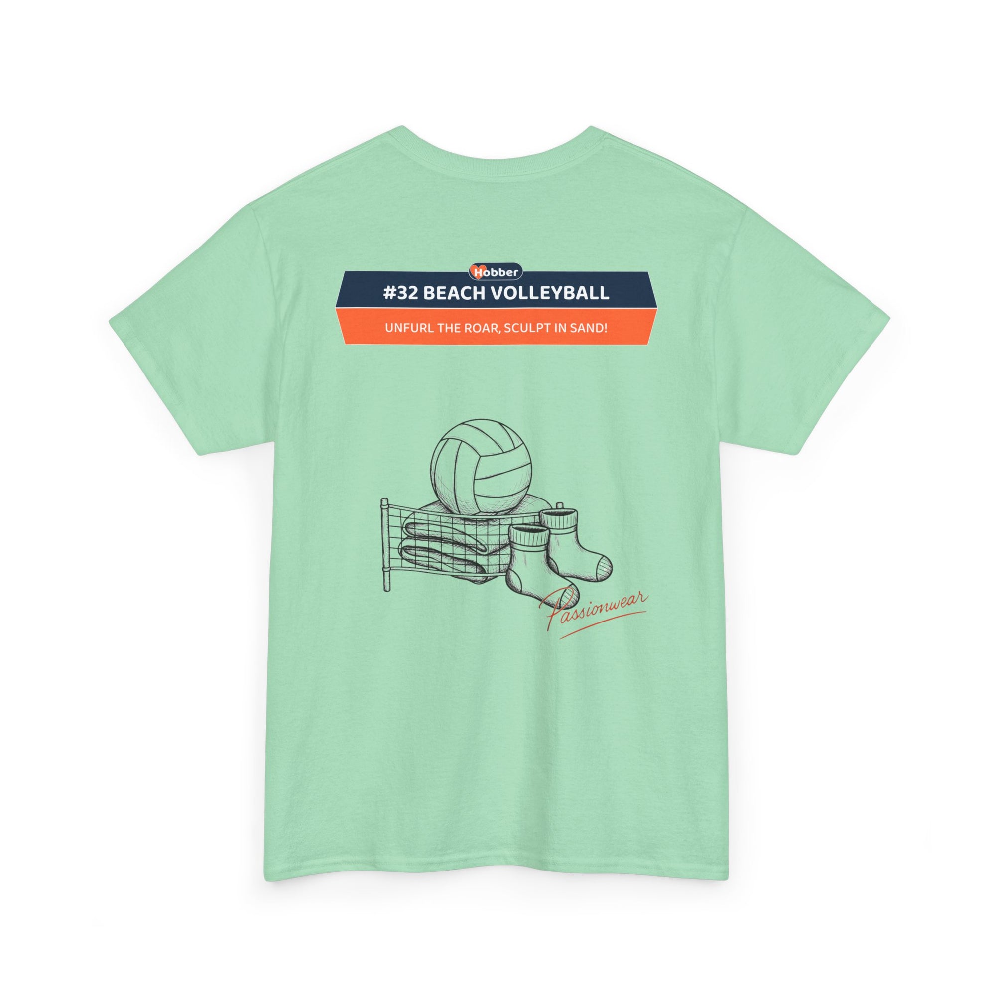 Hobber Unisex Sports & Adventure T-Shirt, #32 Beach volleyball