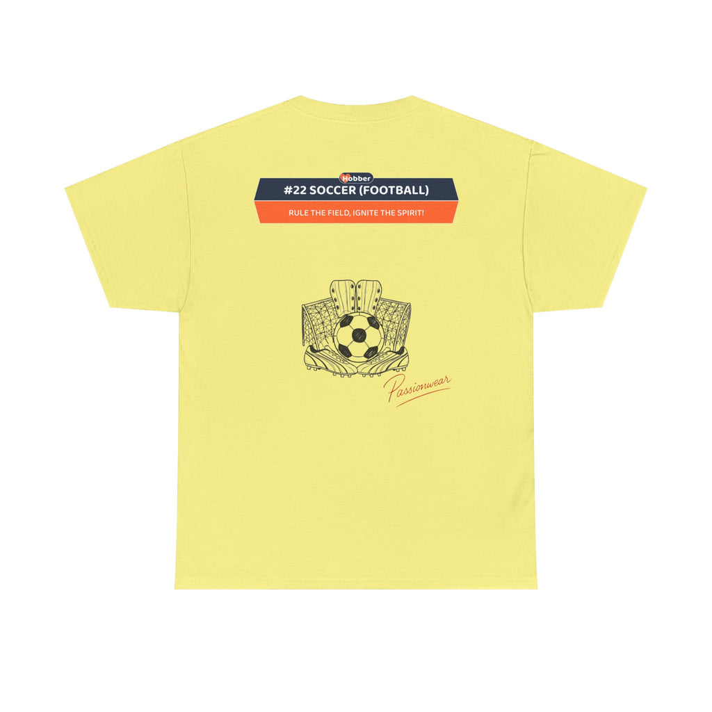 Hobber Mens Sports & Adventure T-Shirt, #22 Soccer (Football)