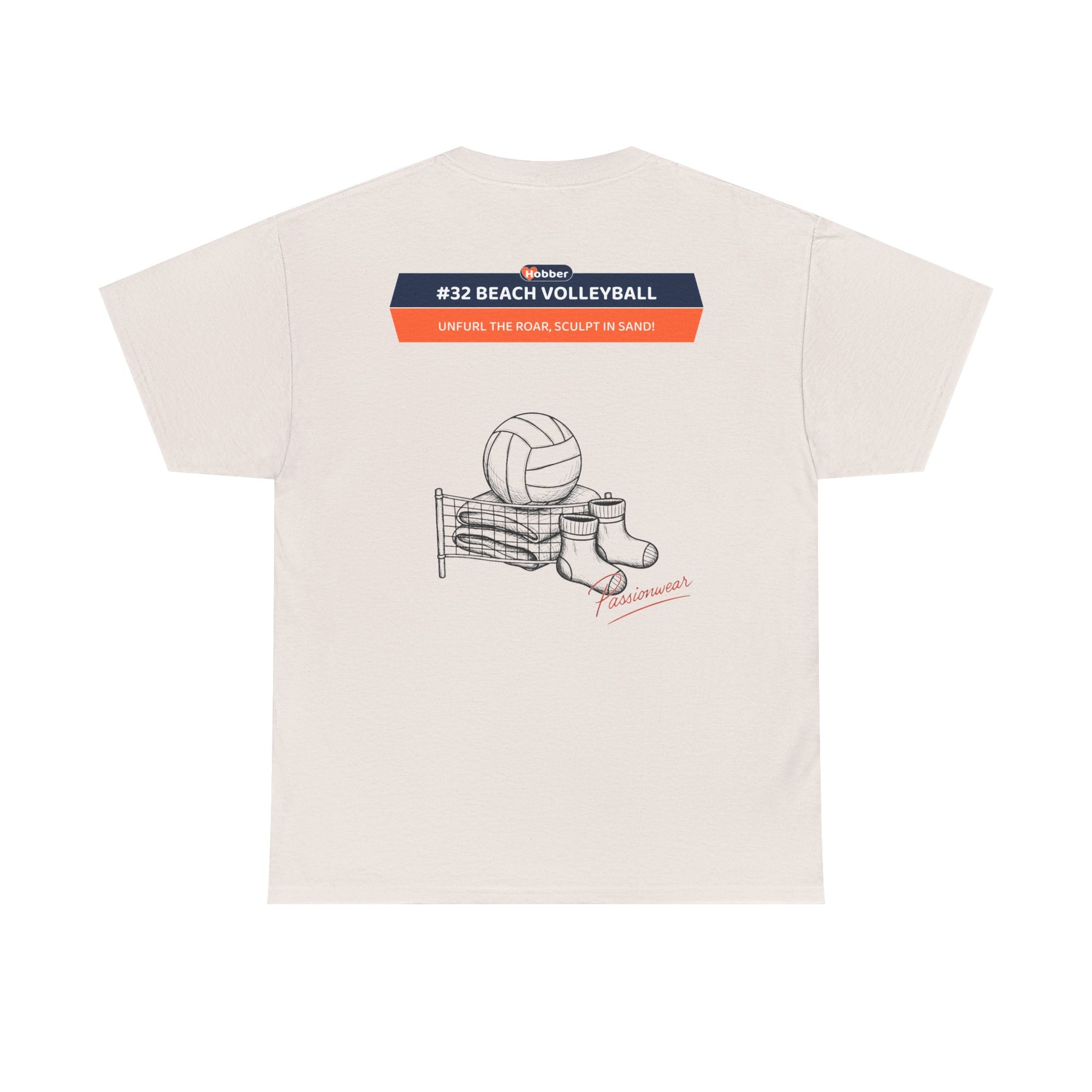 Hobber Unisex Sports & Adventure T-Shirt, #32 Beach volleyball