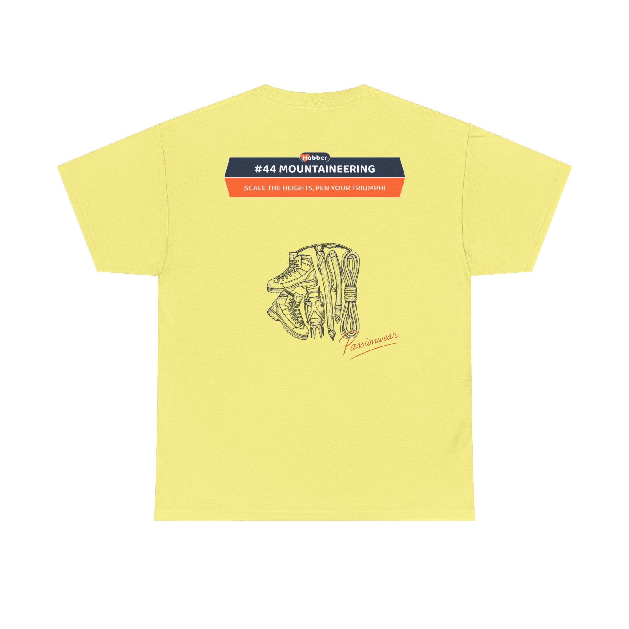Hobber Mens Sports & Adventure T-Shirt, #44 Mountaineering