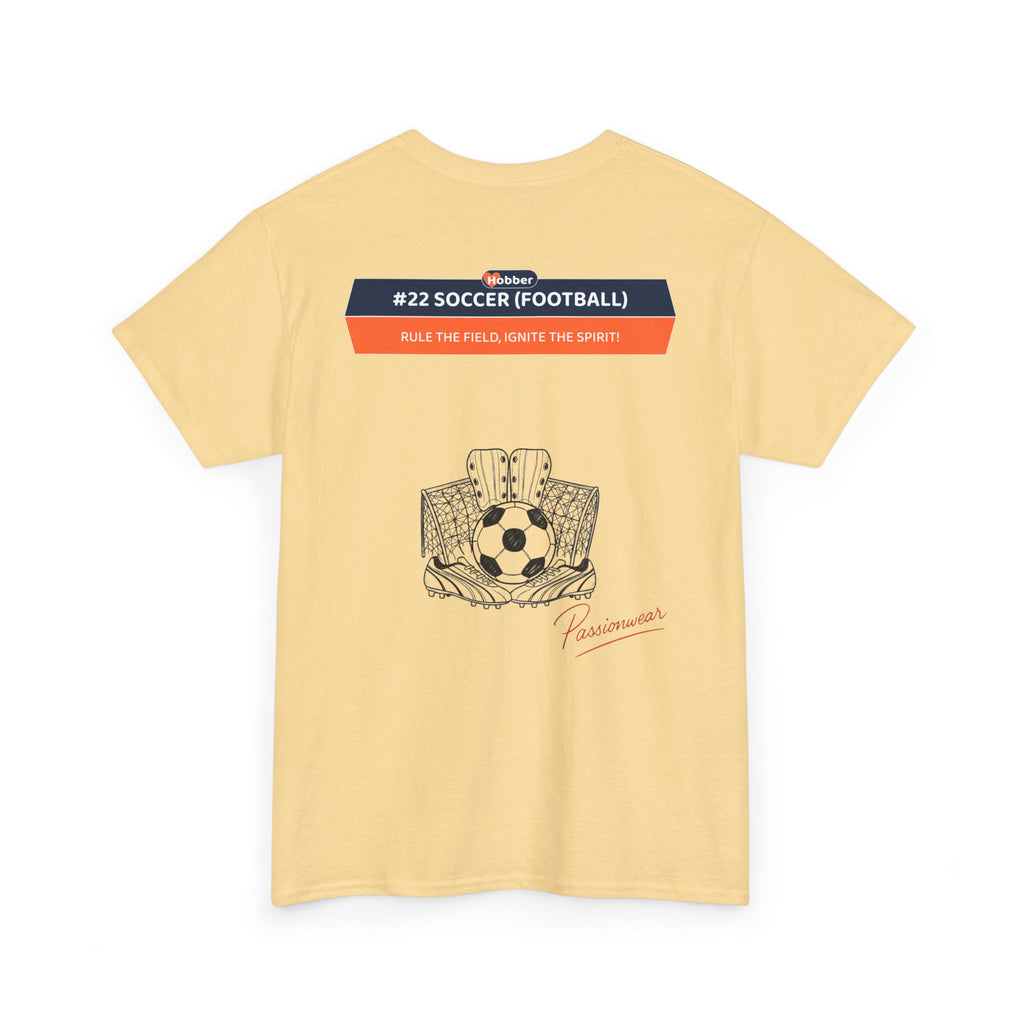 Hobber Mens Sports & Adventure T-Shirt, #22 Soccer (Football)