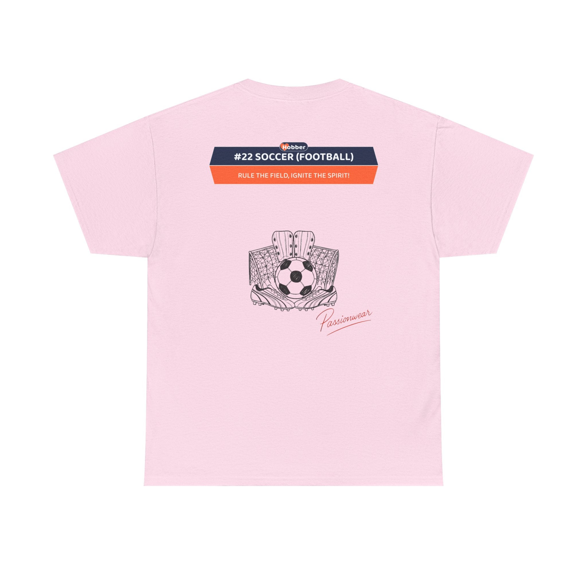 Hobber Mens Sports & Adventure T-Shirt, #22 Soccer (Football)