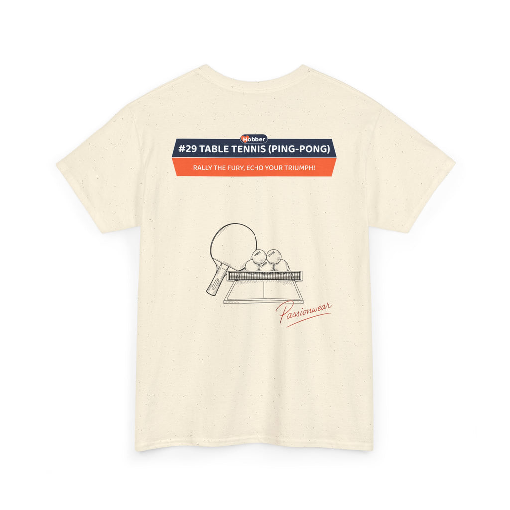 Hobber Unisex Sports & Adventure T-Shirt, #29 Table tennis (Ping-pong)