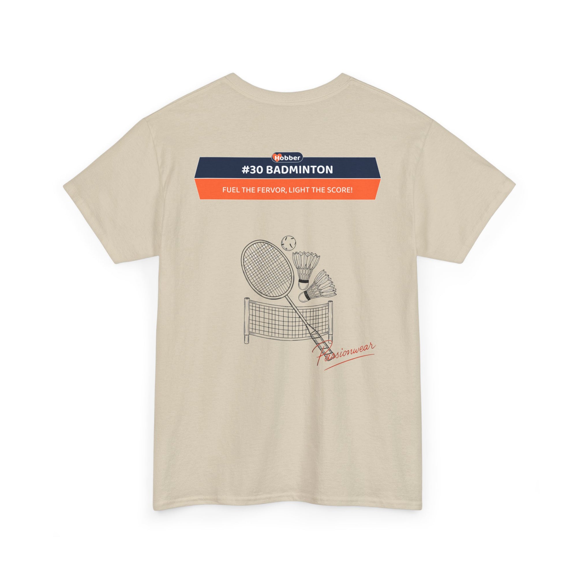 Hobber Unisex Sports & Adventure T-Shirt, #30 Badminton