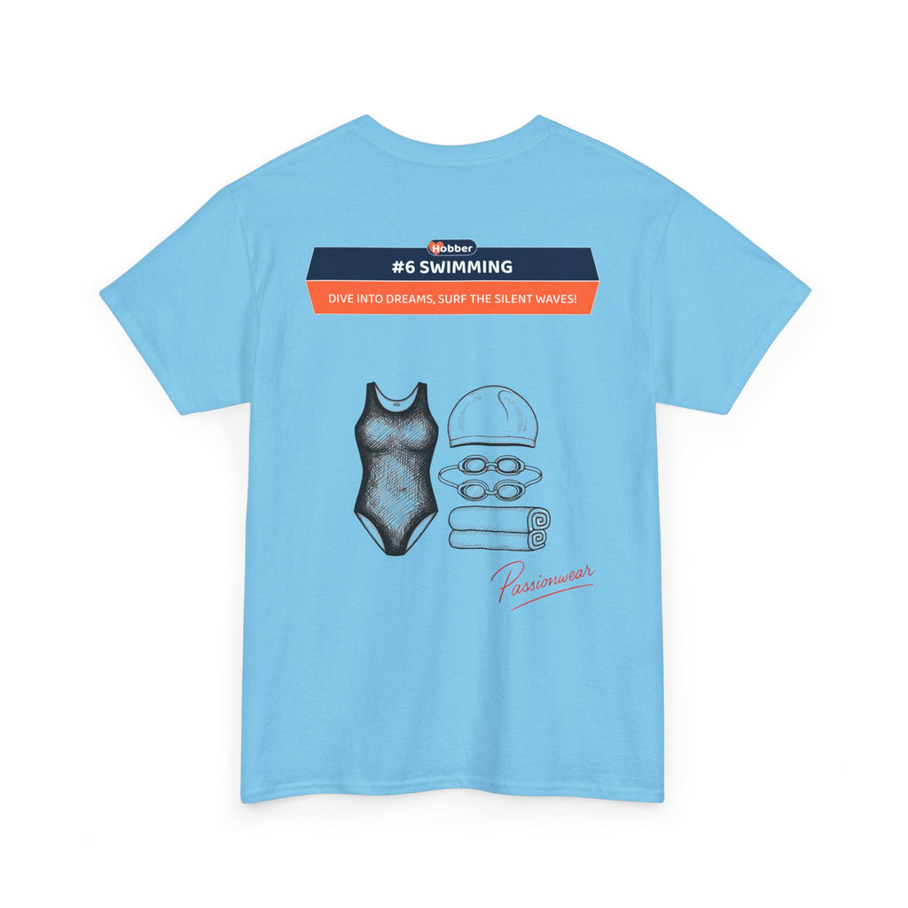 Hobber Unisex Sports & Adventure T-Shirt, #6 Swimming