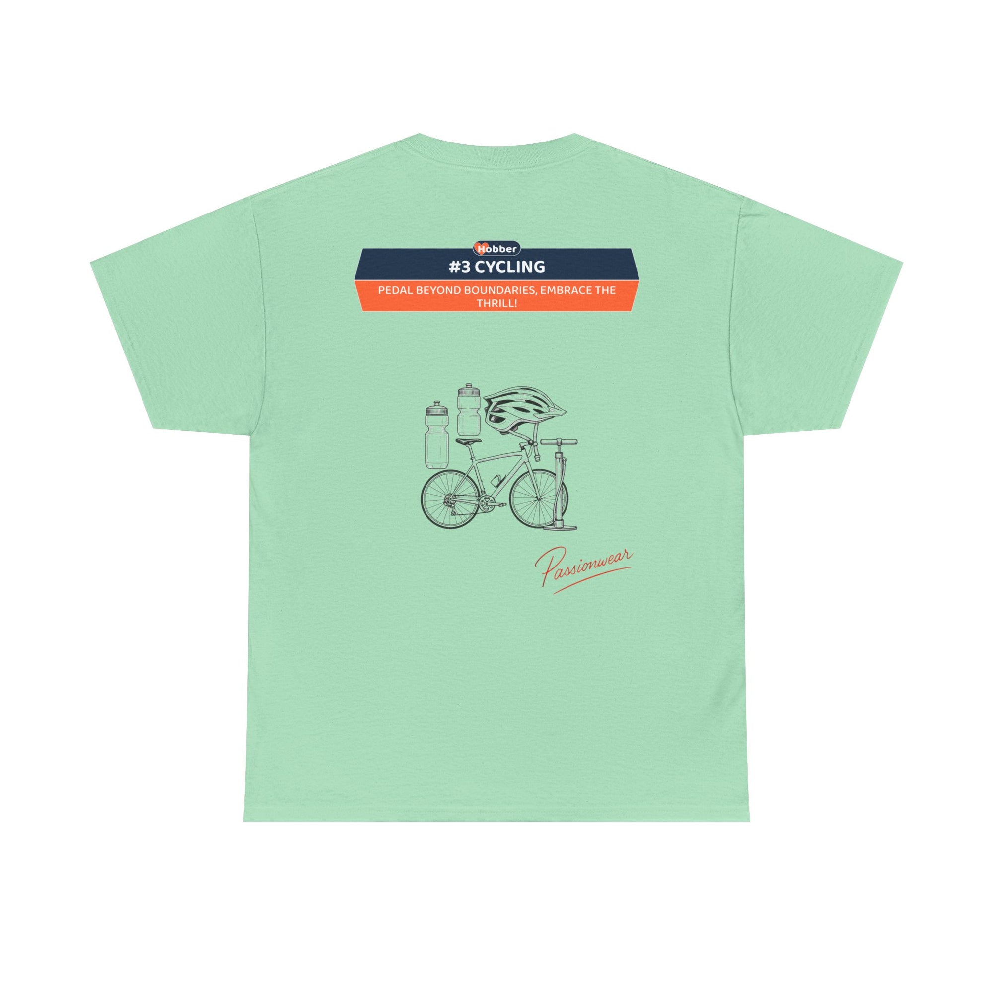 Hobber Unisex Sports & Adventure T-Shirt, #3 Cycling