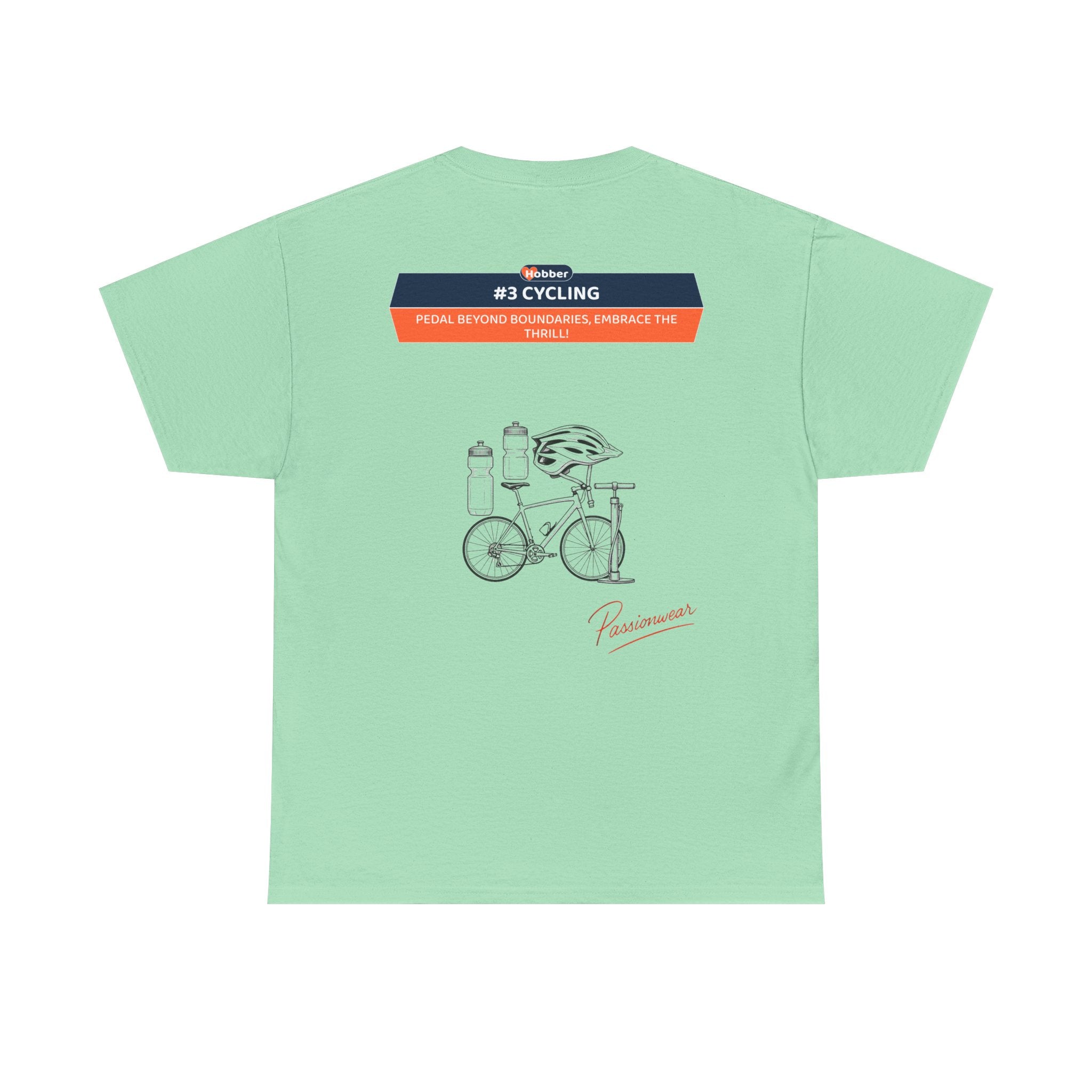 Hobber Unisex Sports & Adventure T-Shirt, #3 Cycling
