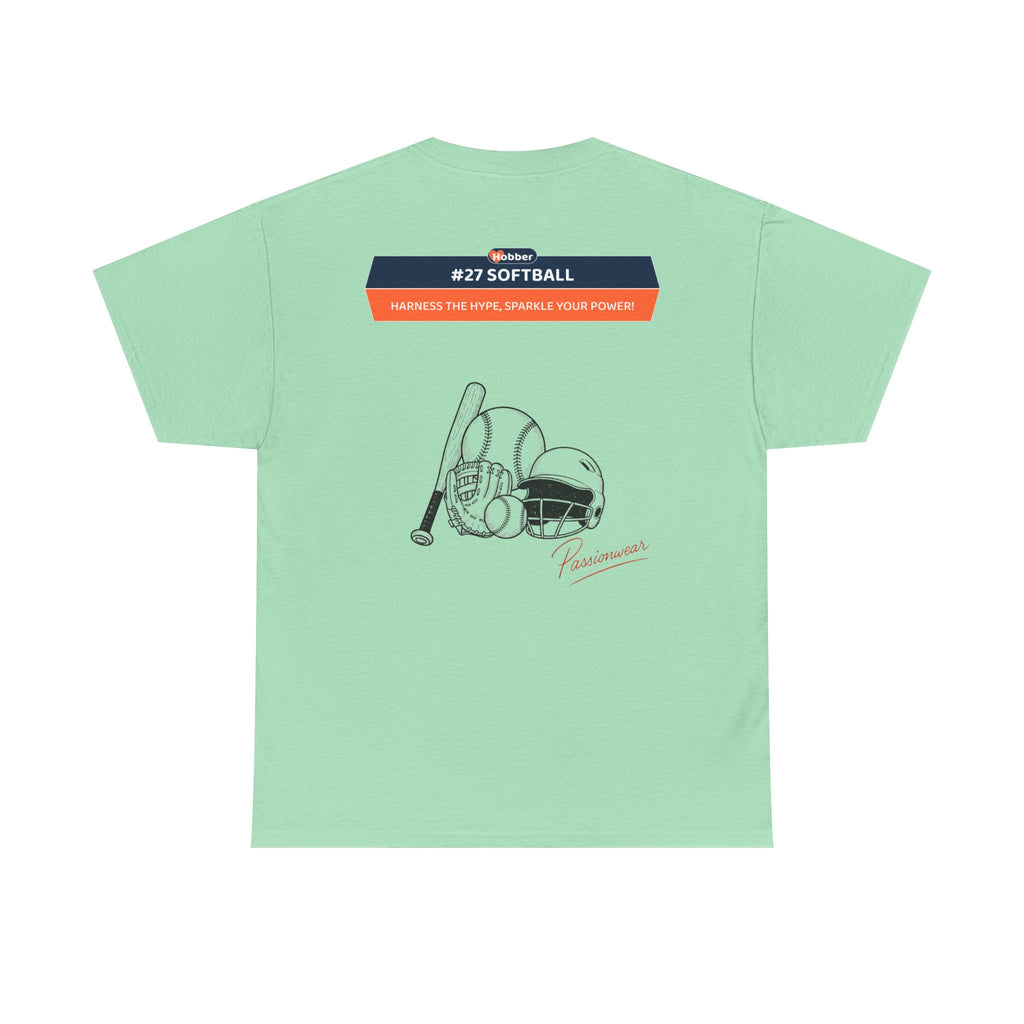 Hobber Unisex Sports & Adventure T-Shirt, #27 Softball