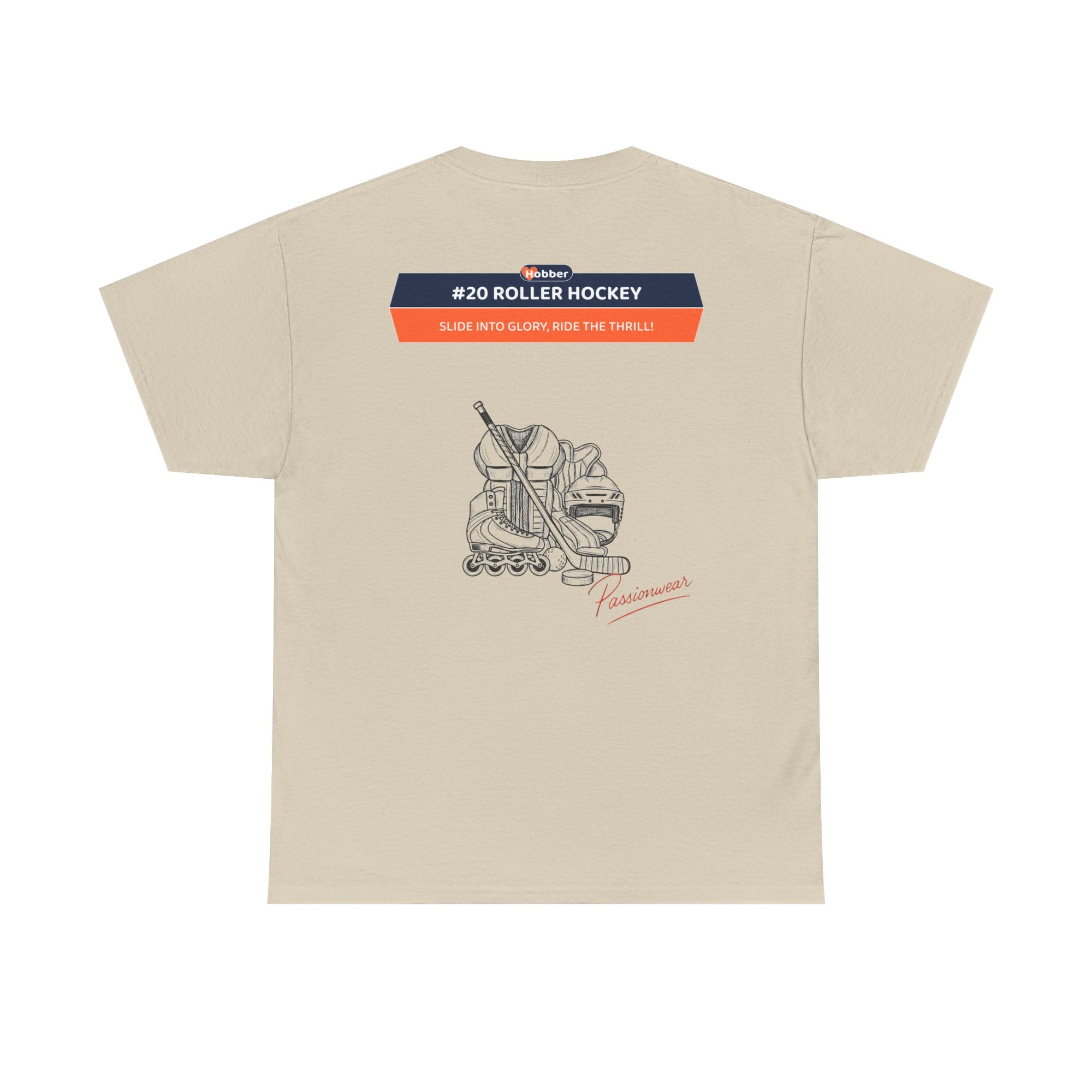 Hobber Mens Sports & Adventure T-Shirt, #20 Roller hockey