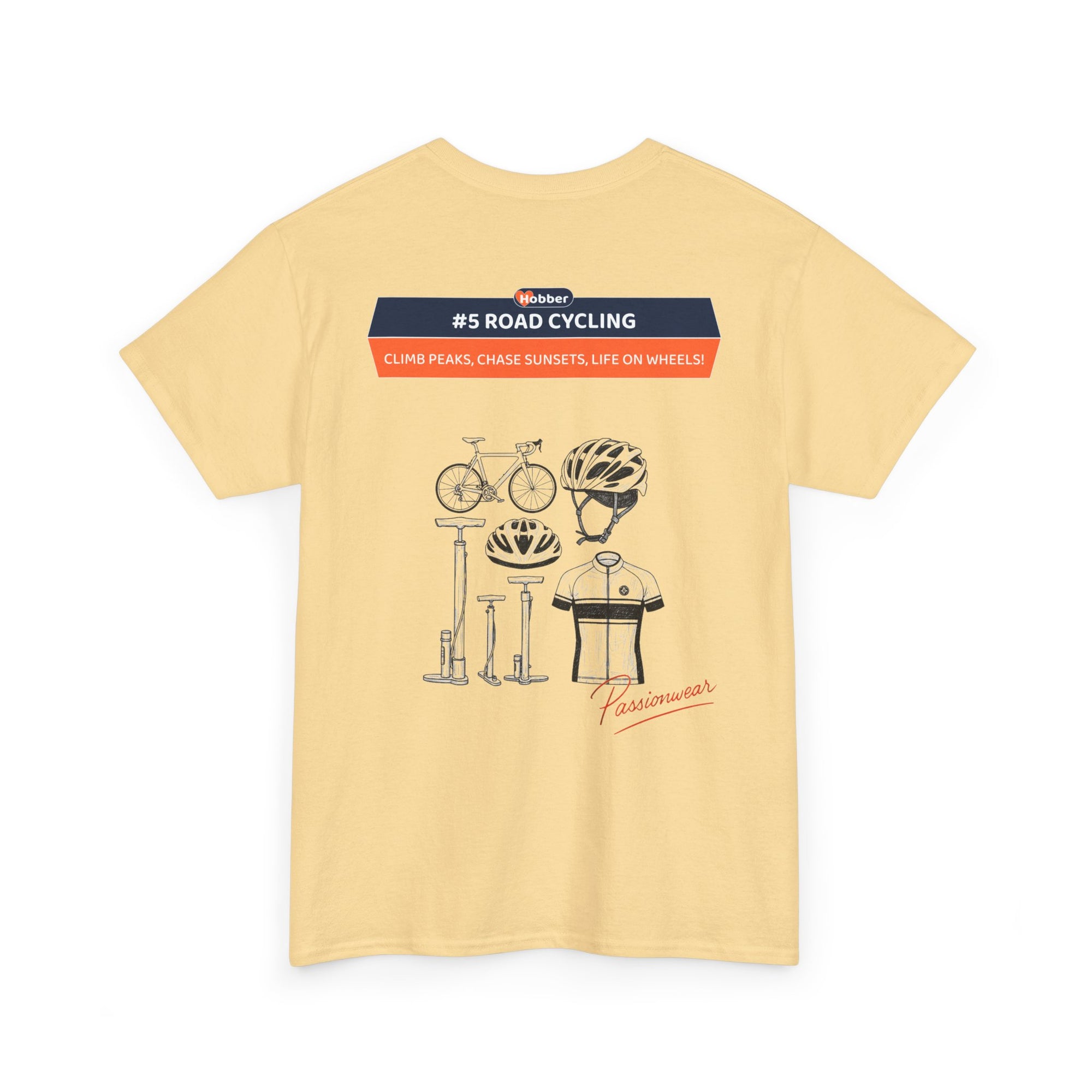 Hobber Unisex Sports & Adventure T-Shirt, #5 Road cycling