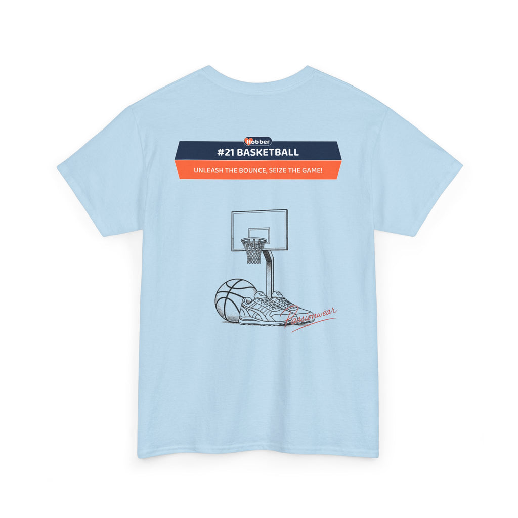 Hobber Mens Sports & Adventure T-Shirt, #21 Basketball