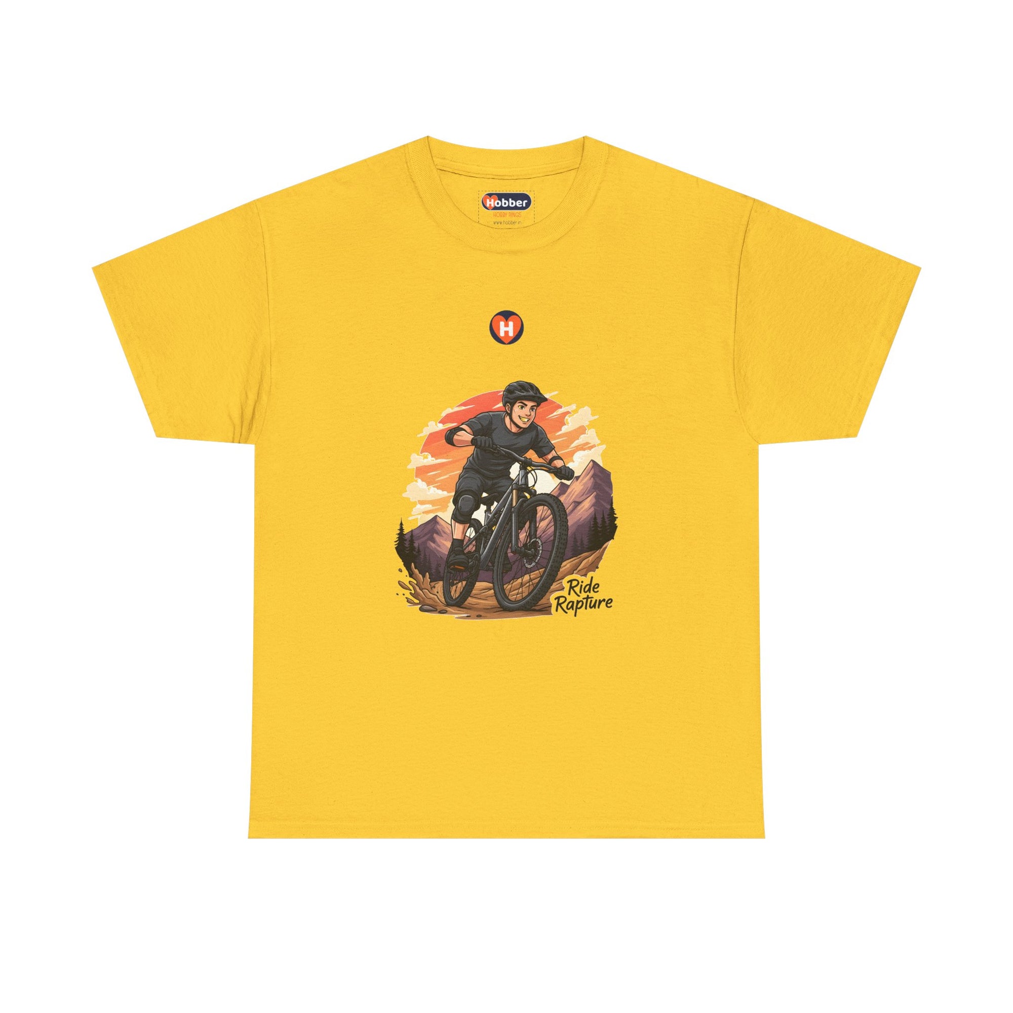 Hobber Mens Sports & Adventure T-Shirt, #4 Mountain biking