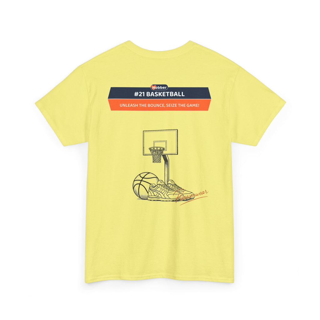 Hobber Mens Sports & Adventure T-Shirt, #21 Basketball