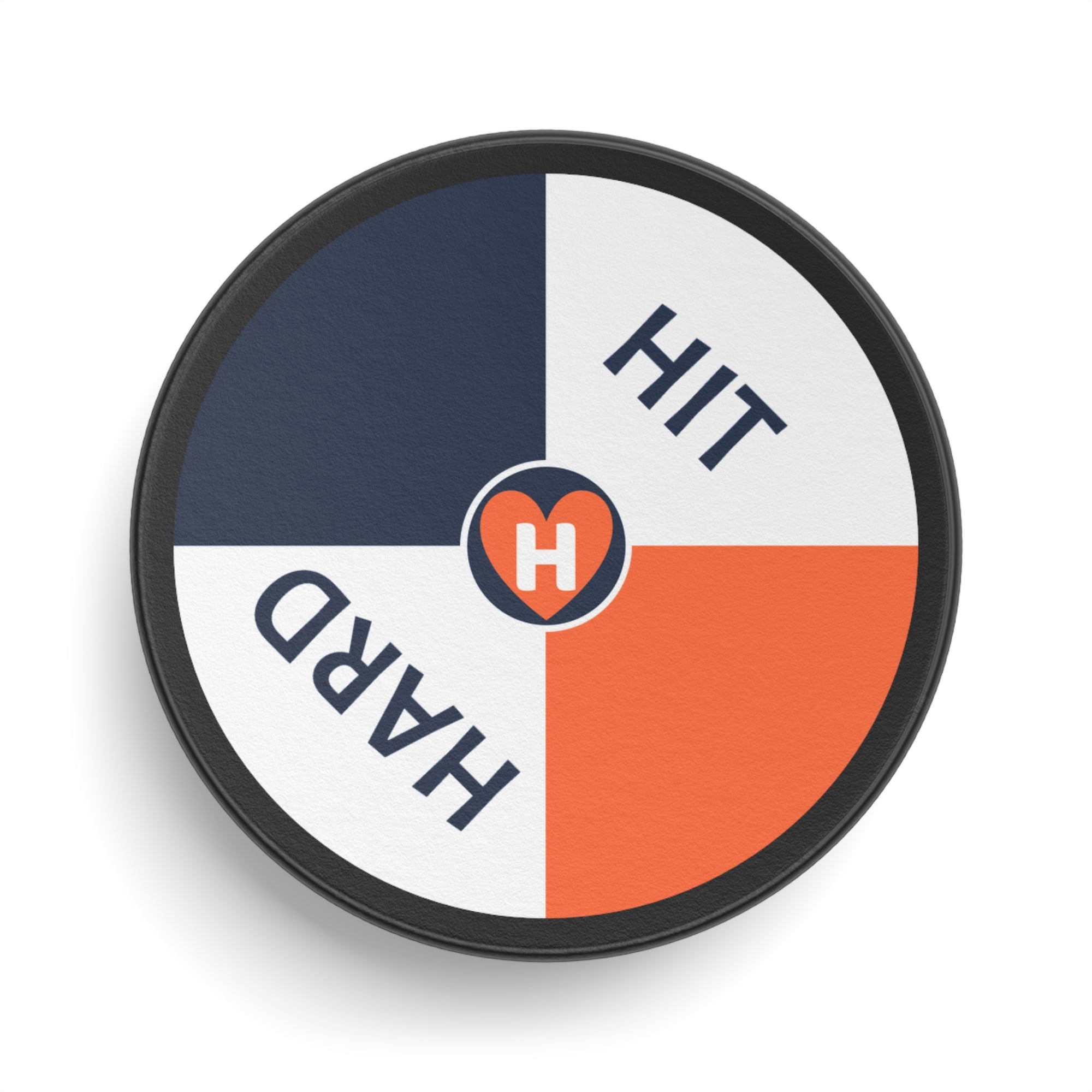 Hobber HitHard : Hockey Puck for Fans, Players & Team Spirit Moments