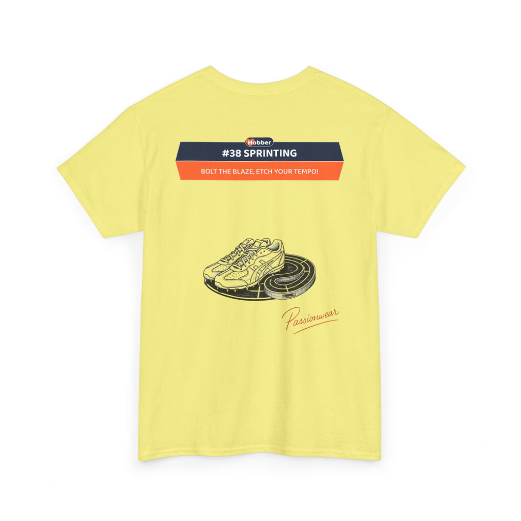 Hobber Mens Sports & Adventure T-Shirt, #38 Sprinting