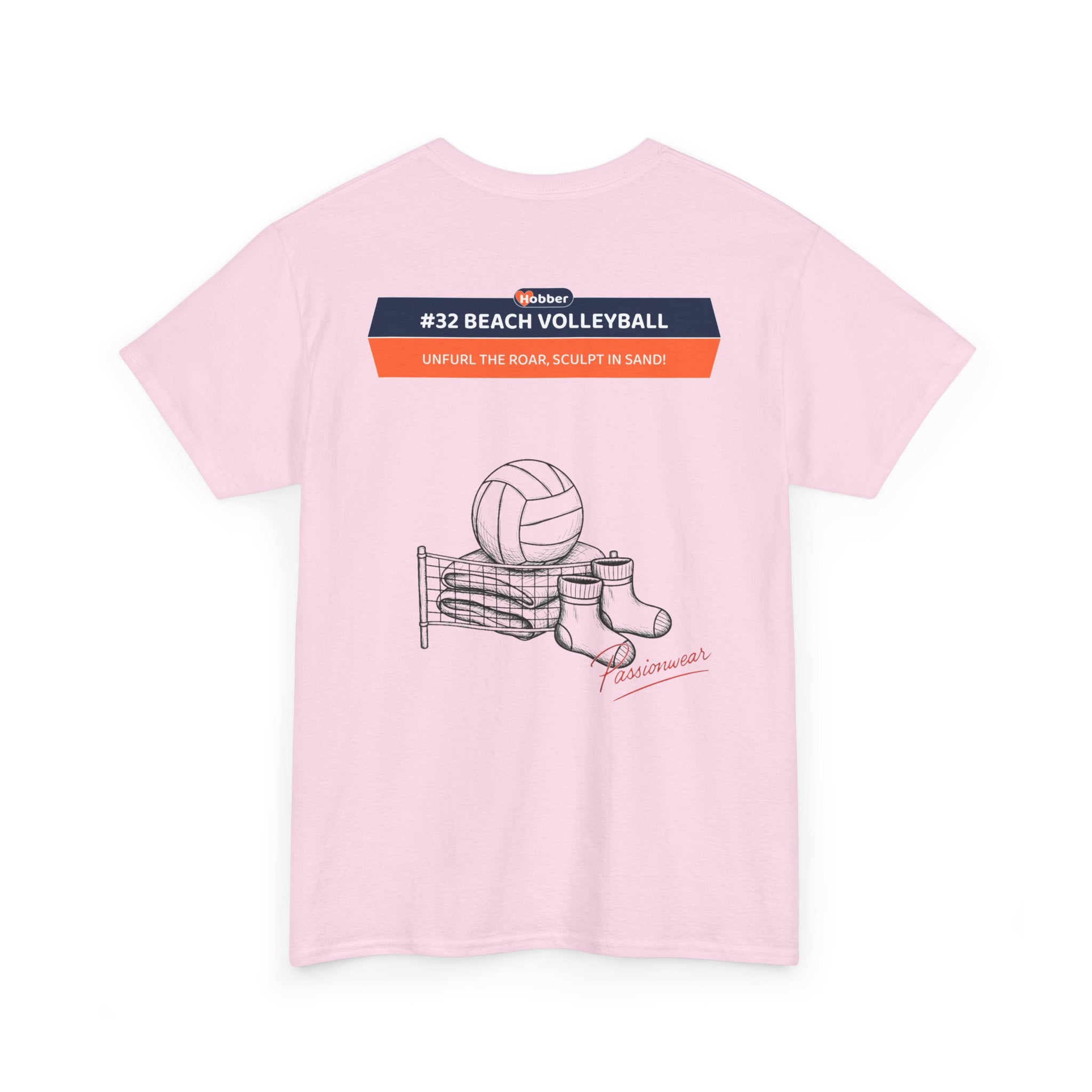 Hobber Unisex Sports & Adventure T-Shirt, #32 Beach volleyball