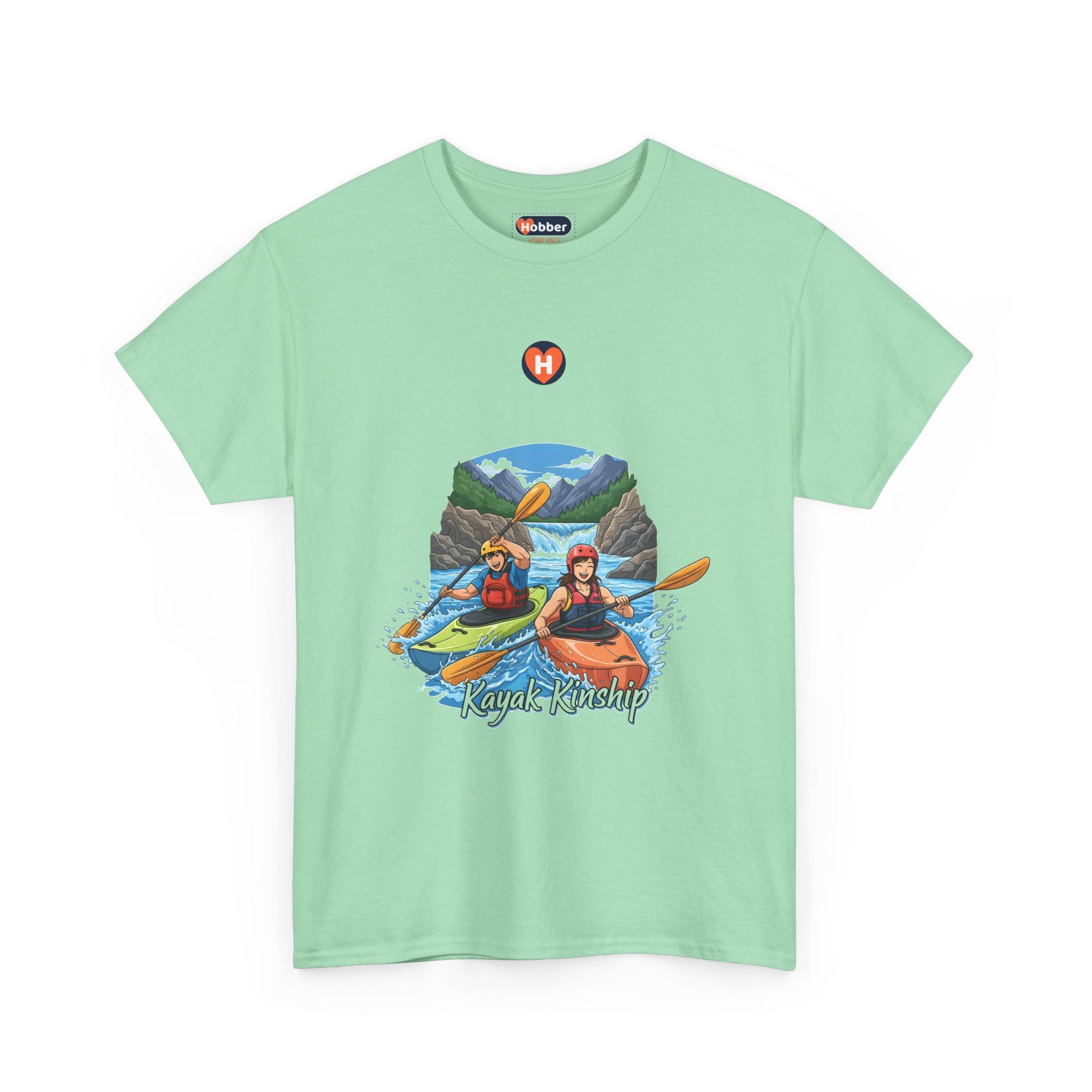 Hobber Unisex Sports & Adventure T-Shirt, #9 Kayaking