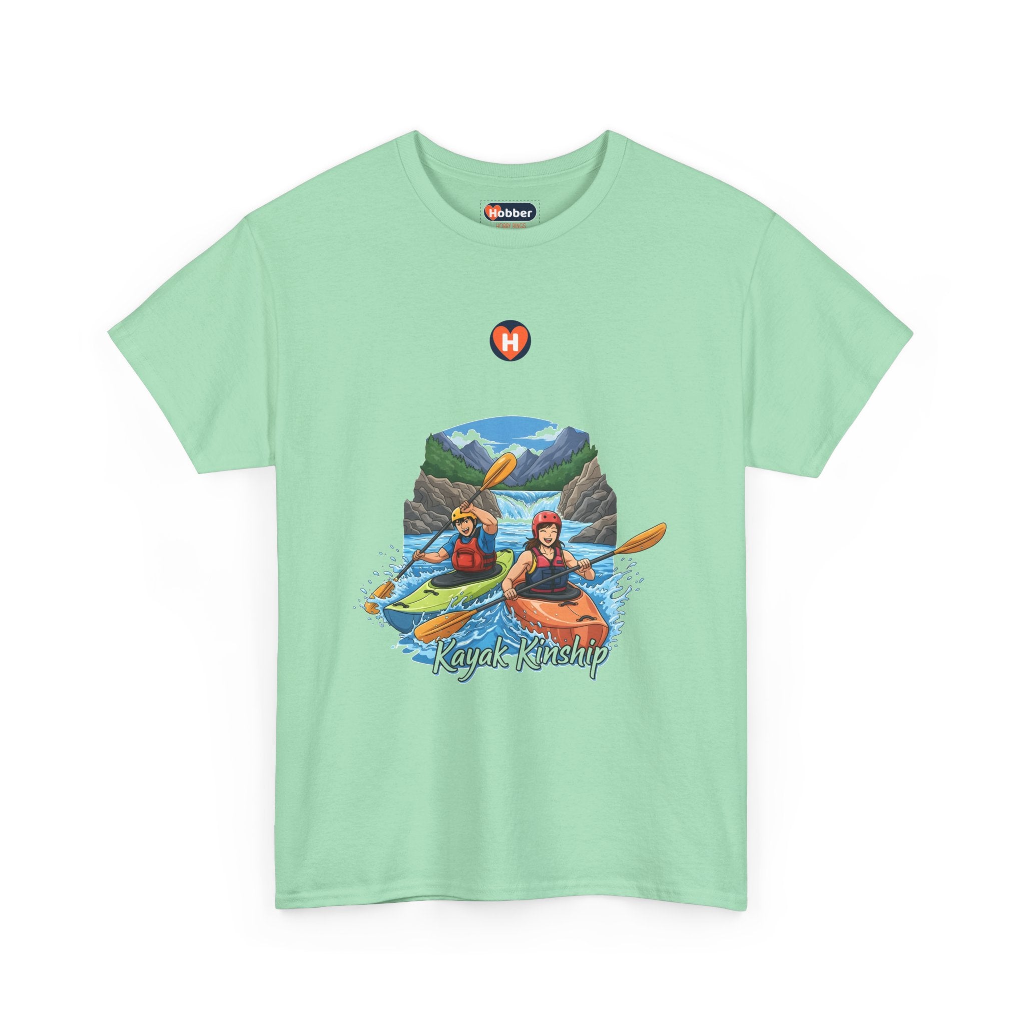 Hobber Unisex Sports & Adventure T-Shirt, #9 Kayaking