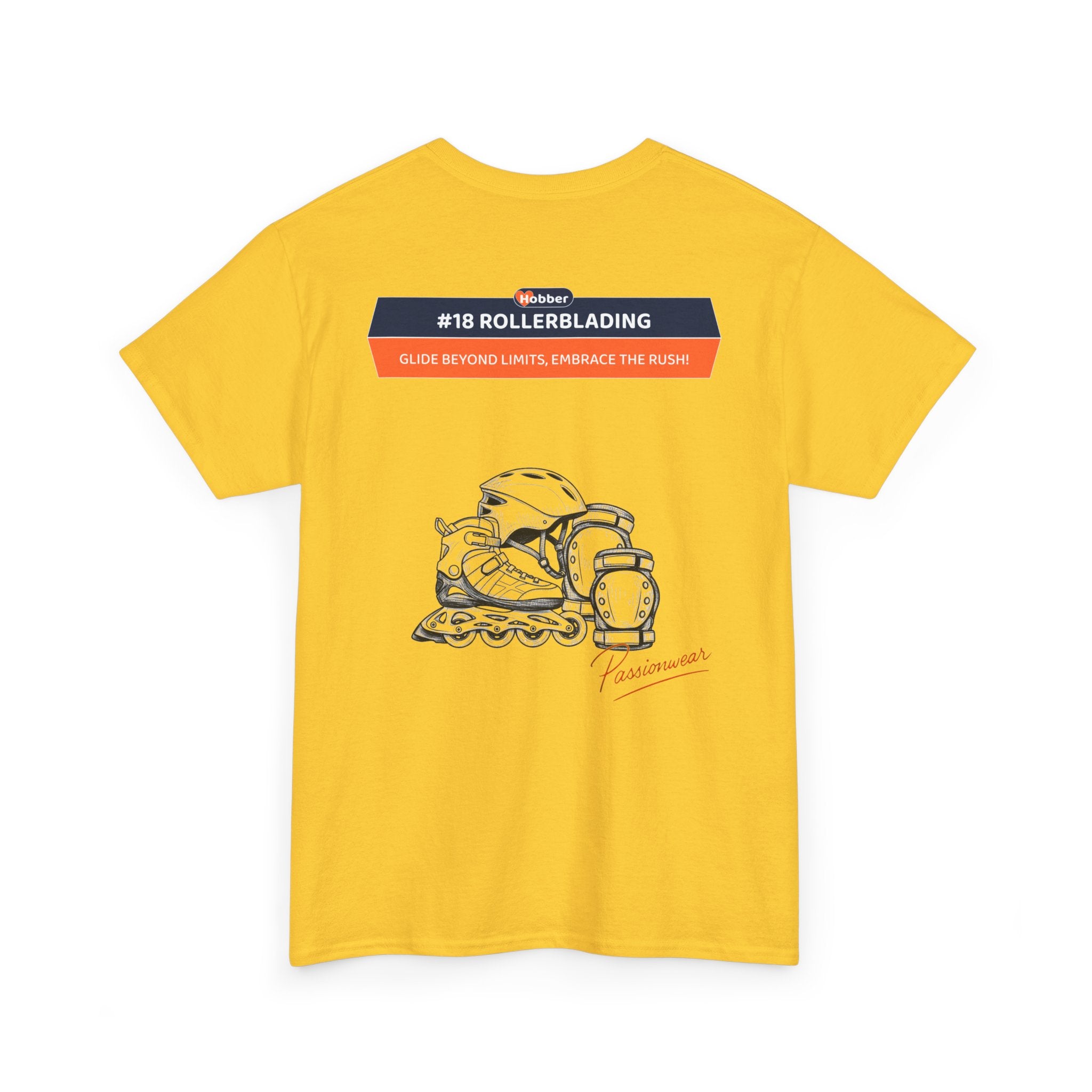 Hobber Unisex Sports & Adventure T-Shirt, #18 Rollerblading