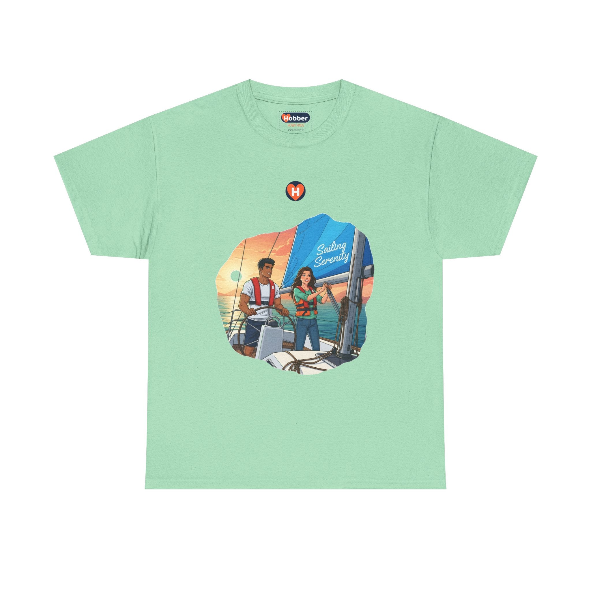 Hobber Unisex Sports & Adventure T-Shirt, #12 Sailing