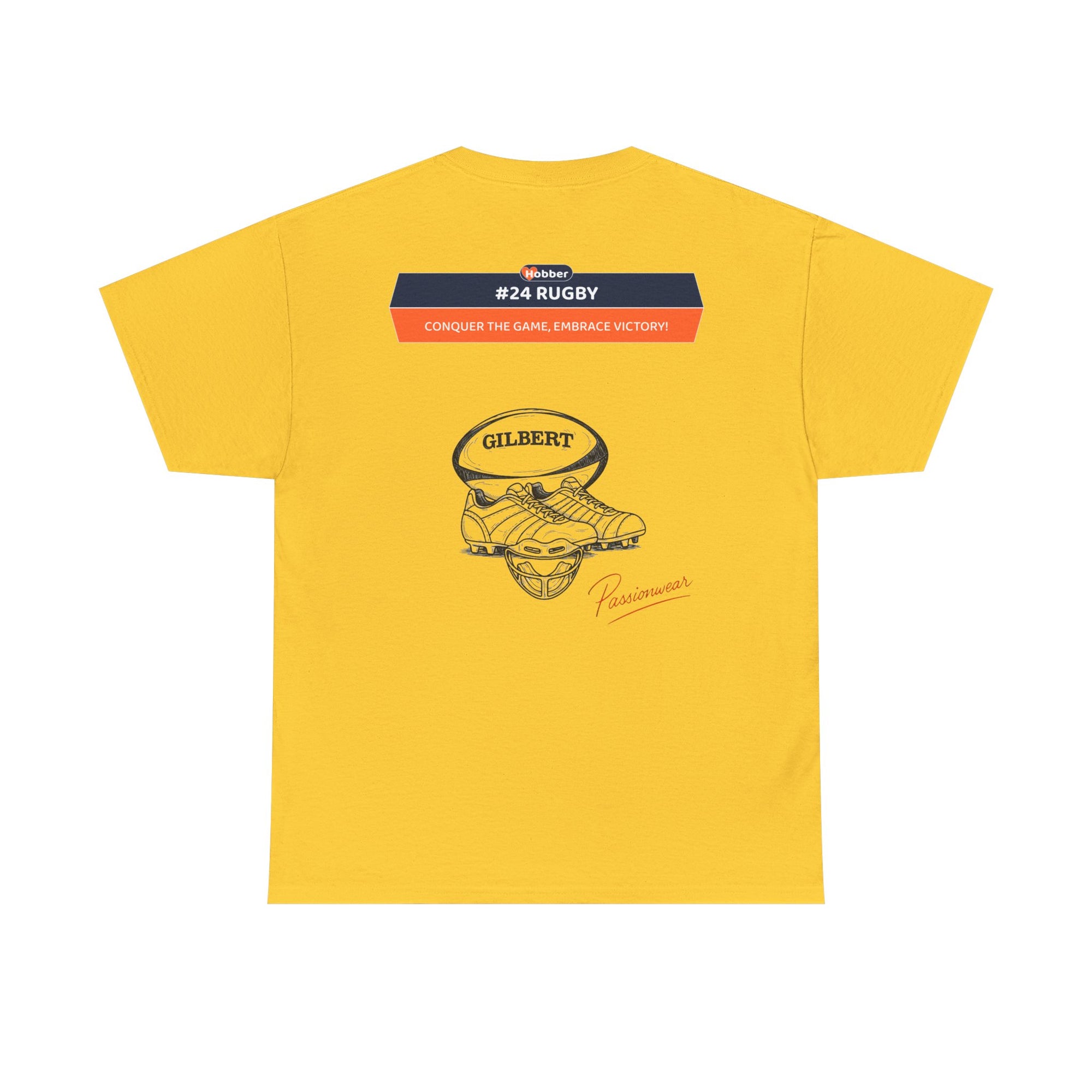 Hobber Mens Sports & Adventure T-Shirt, #24 Rugby