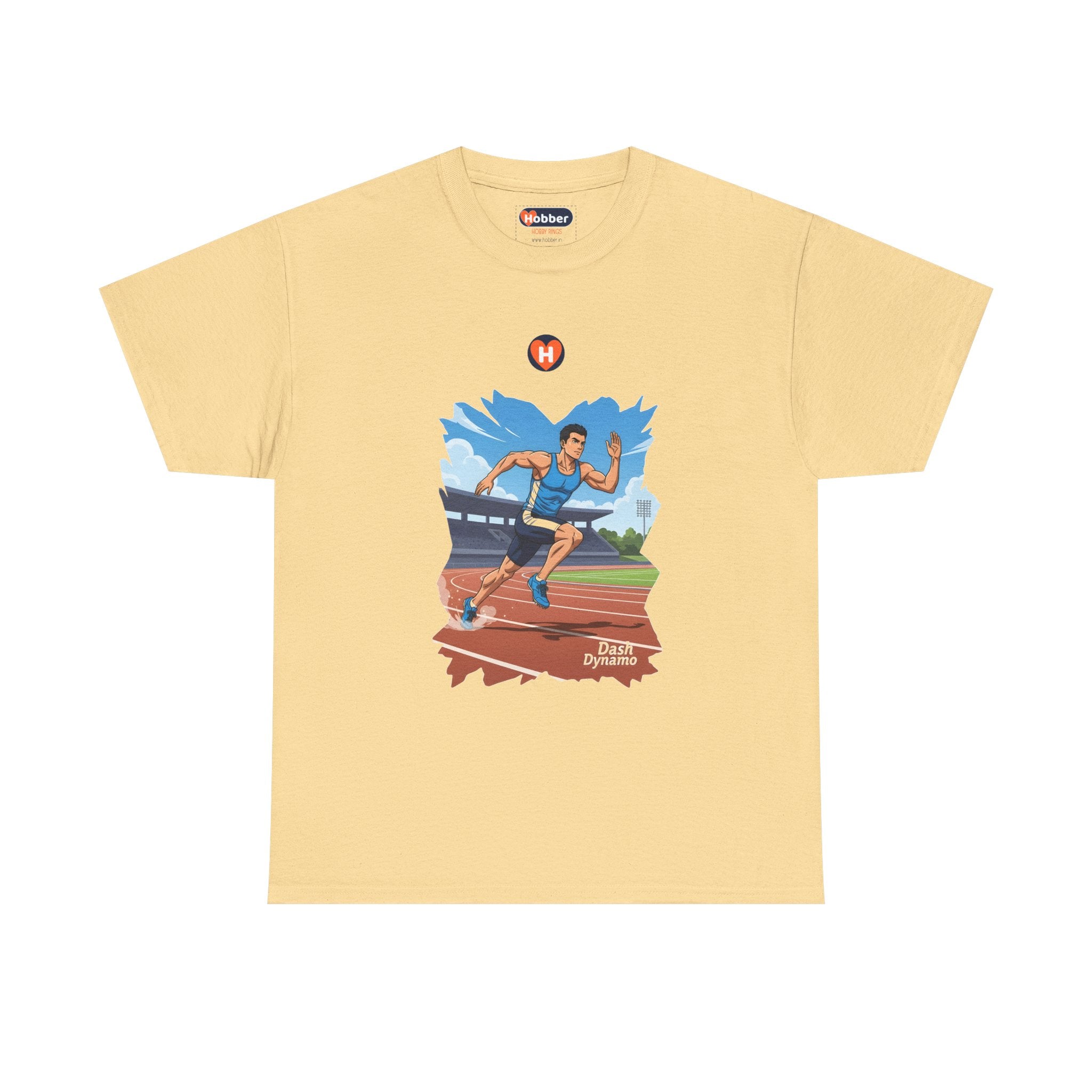 Hobber Mens Sports & Adventure T-Shirt, #38 Sprinting