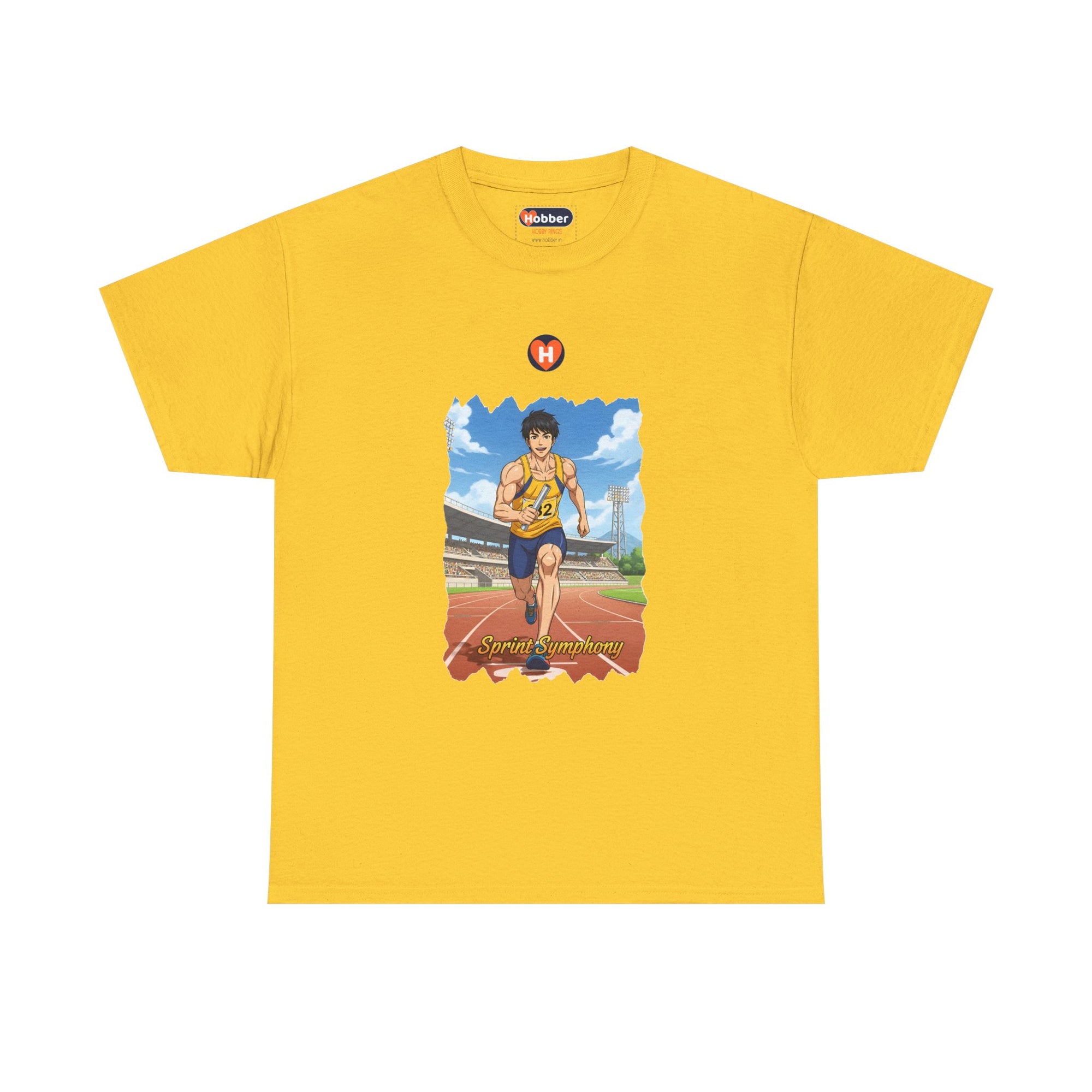 Hobber Mens Sports & Adventure T-Shirt, #37 Track & field
