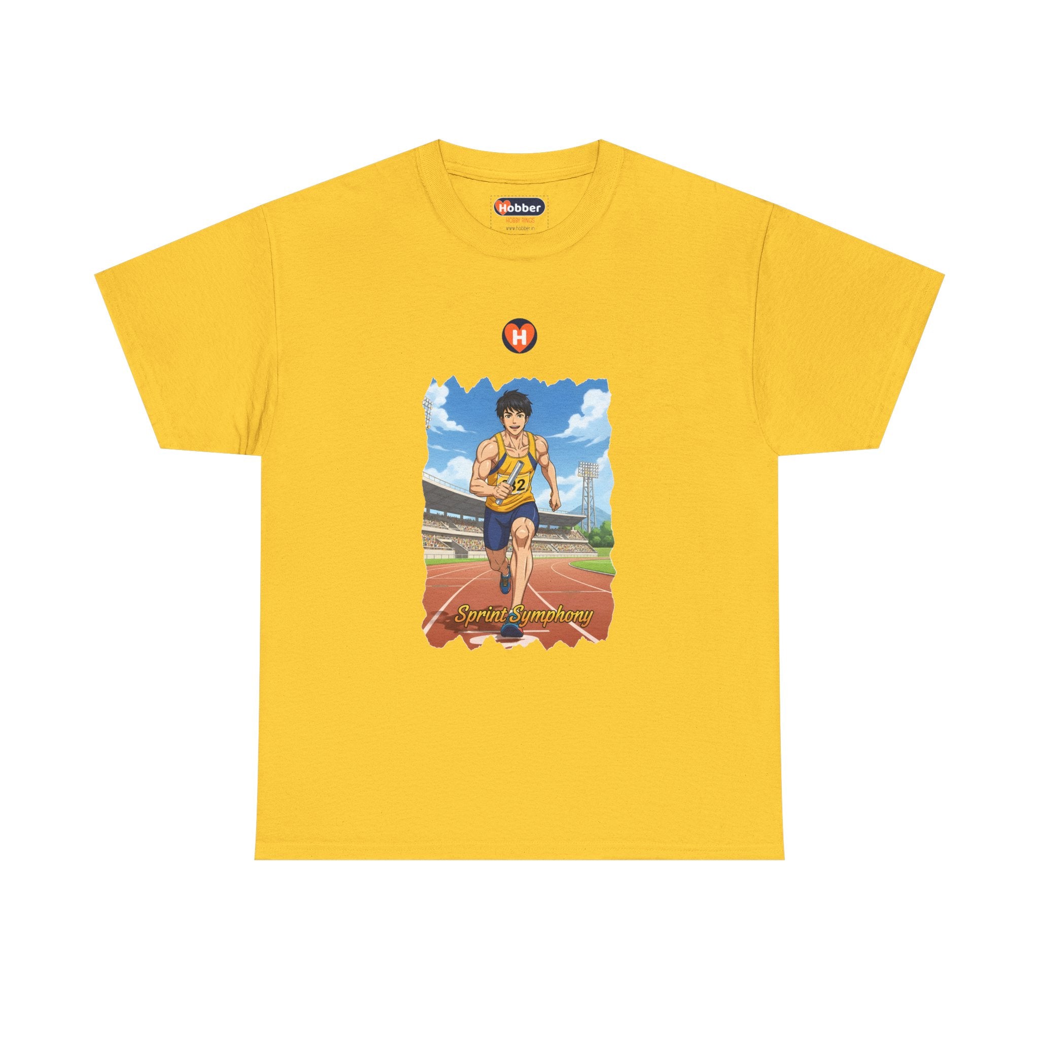 Hobber Mens Sports & Adventure T-Shirt, #37 Track & field