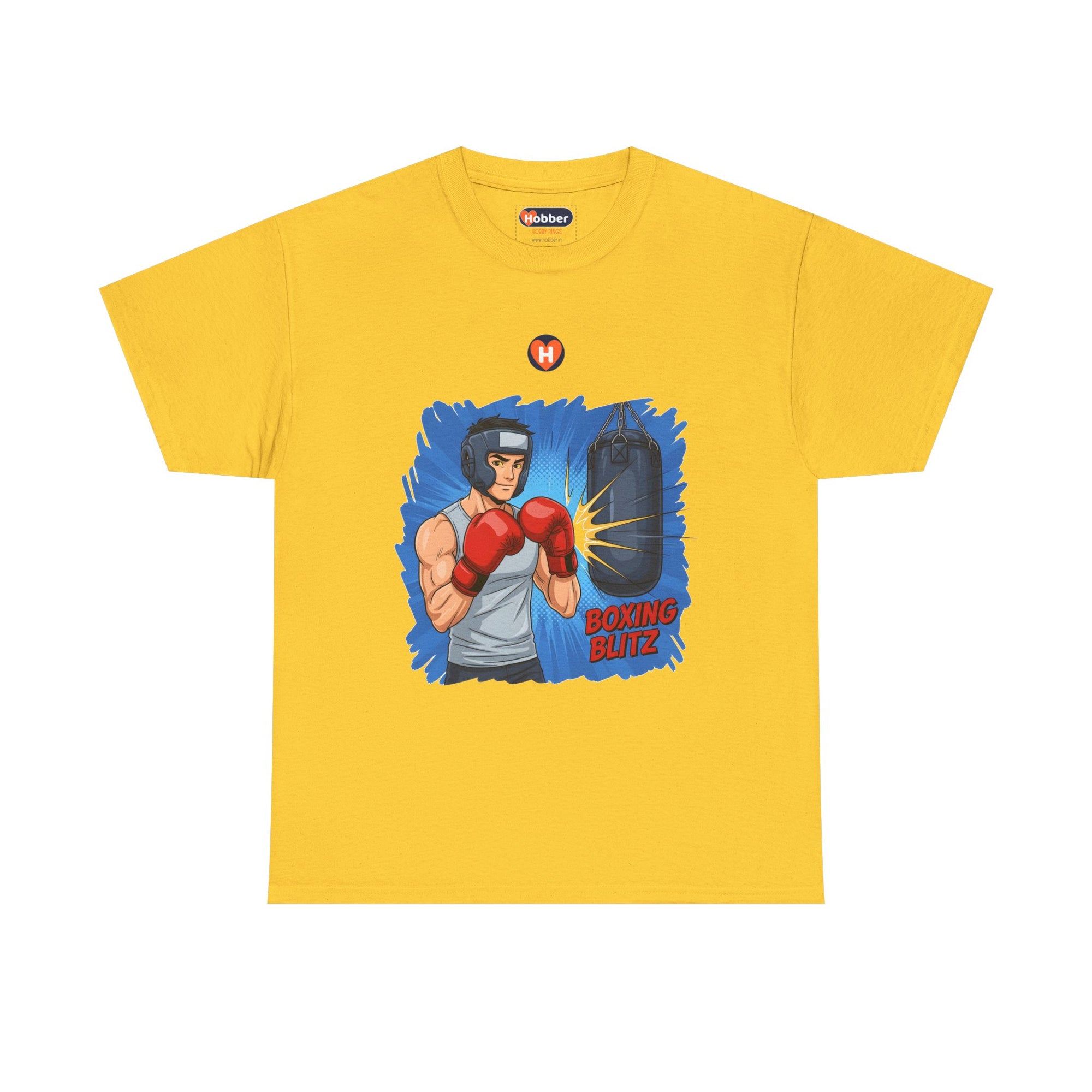 Hobber Mens Sports & Adventure T-Shirt, #47 Boxing