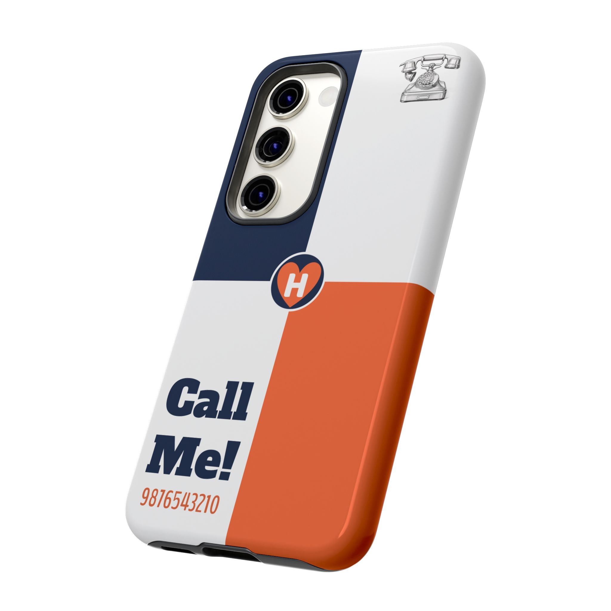 Hobber CallMe: Stylish Phone Case for Tough Protection, Customizable Cover, Durable Design