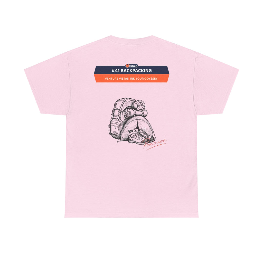 Hobber Unisex Sports & Adventure T-Shirt, #41 Backpacking