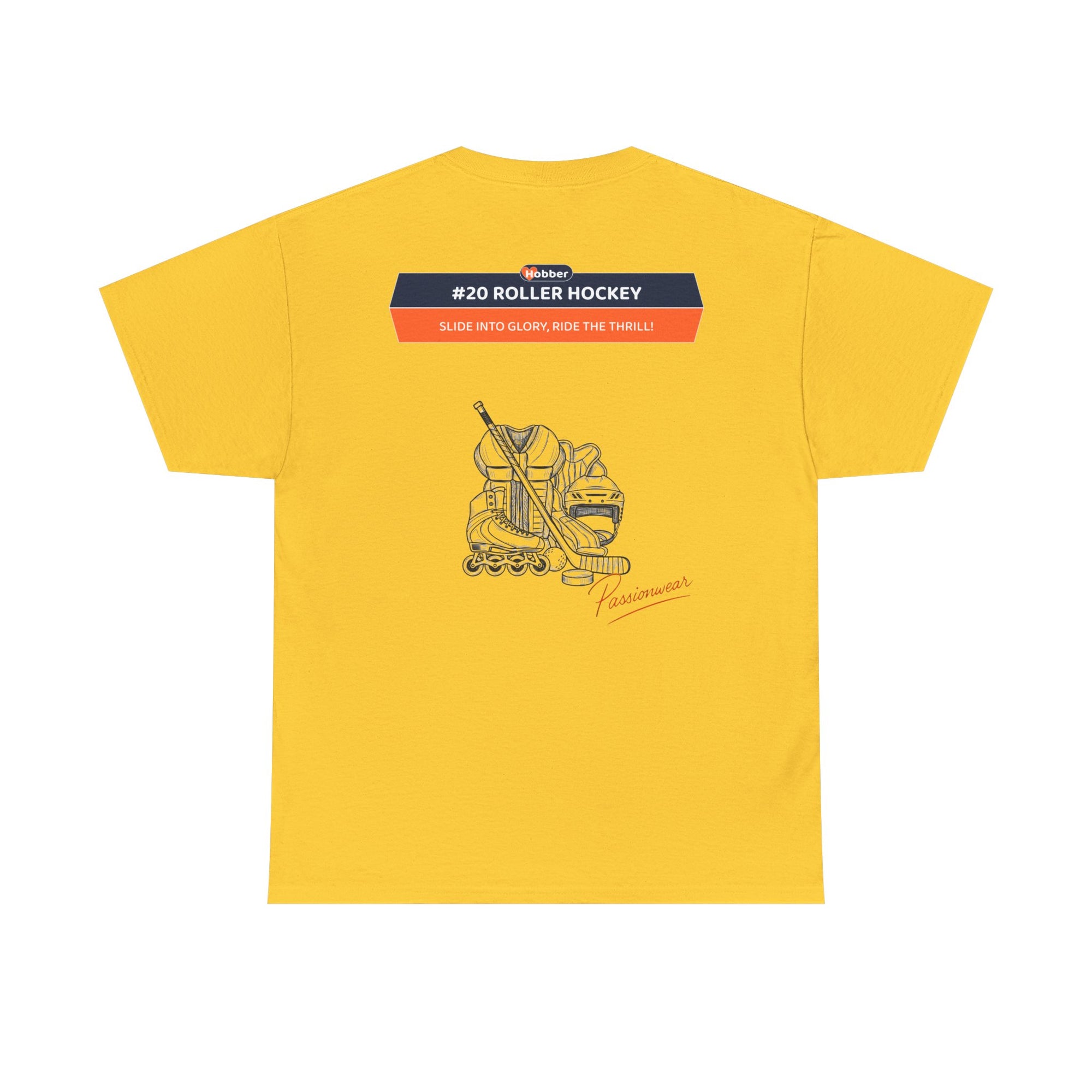 Hobber Mens Sports & Adventure T-Shirt, #20 Roller hockey
