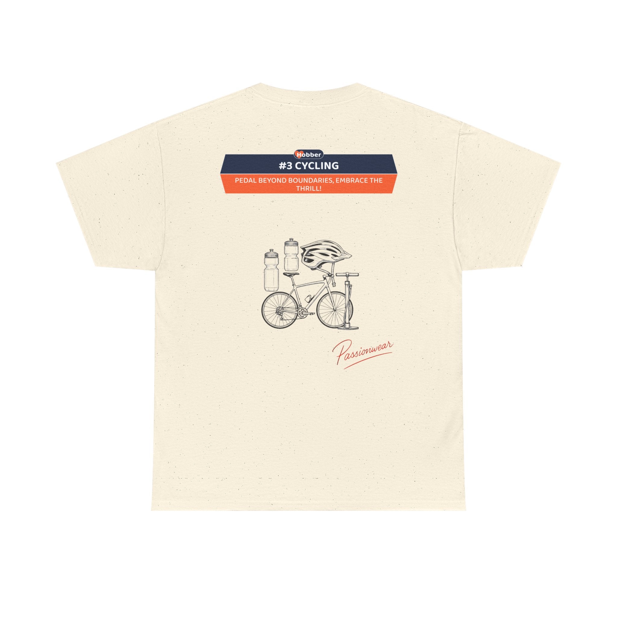 Hobber Unisex Sports & Adventure T-Shirt, #3 Cycling