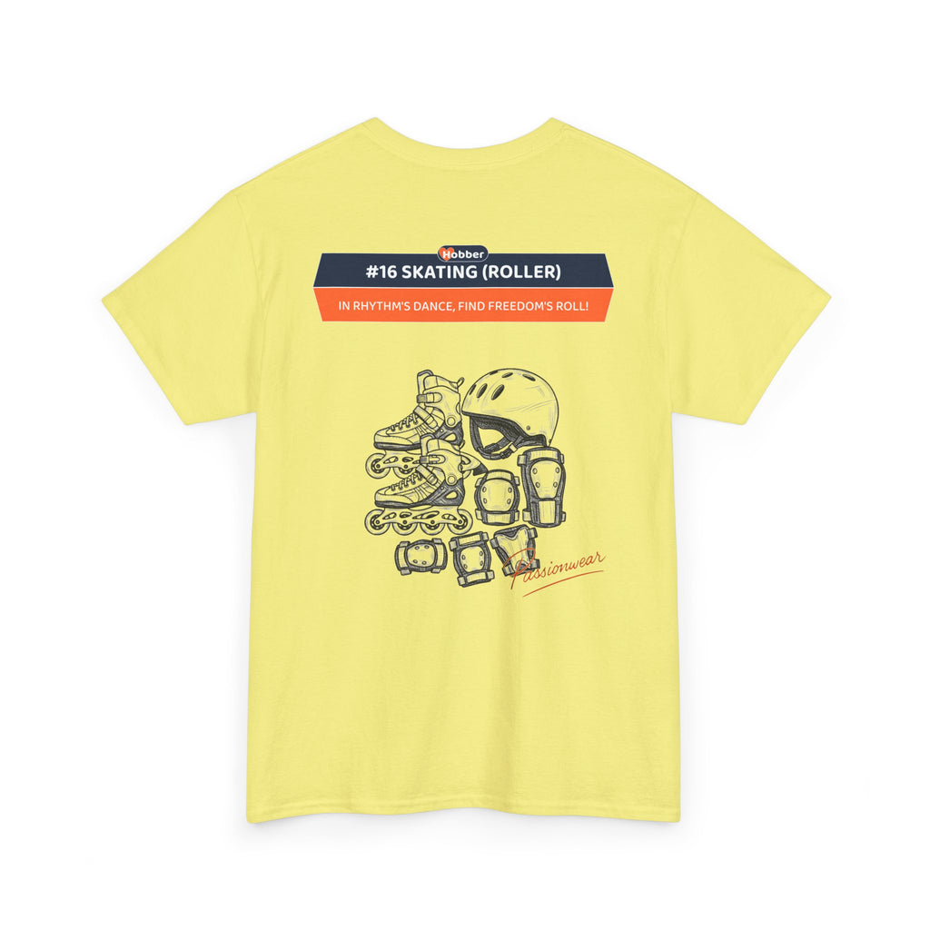 Hobber Unisex Sports & Adventure T-Shirt, #16 Skating (Roller)
