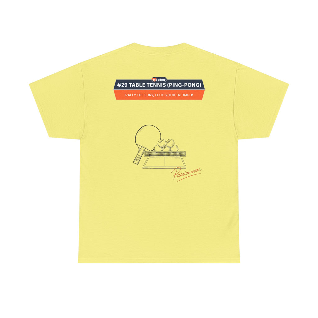 Hobber Unisex Sports & Adventure T-Shirt, #29 Table tennis (Ping-pong)