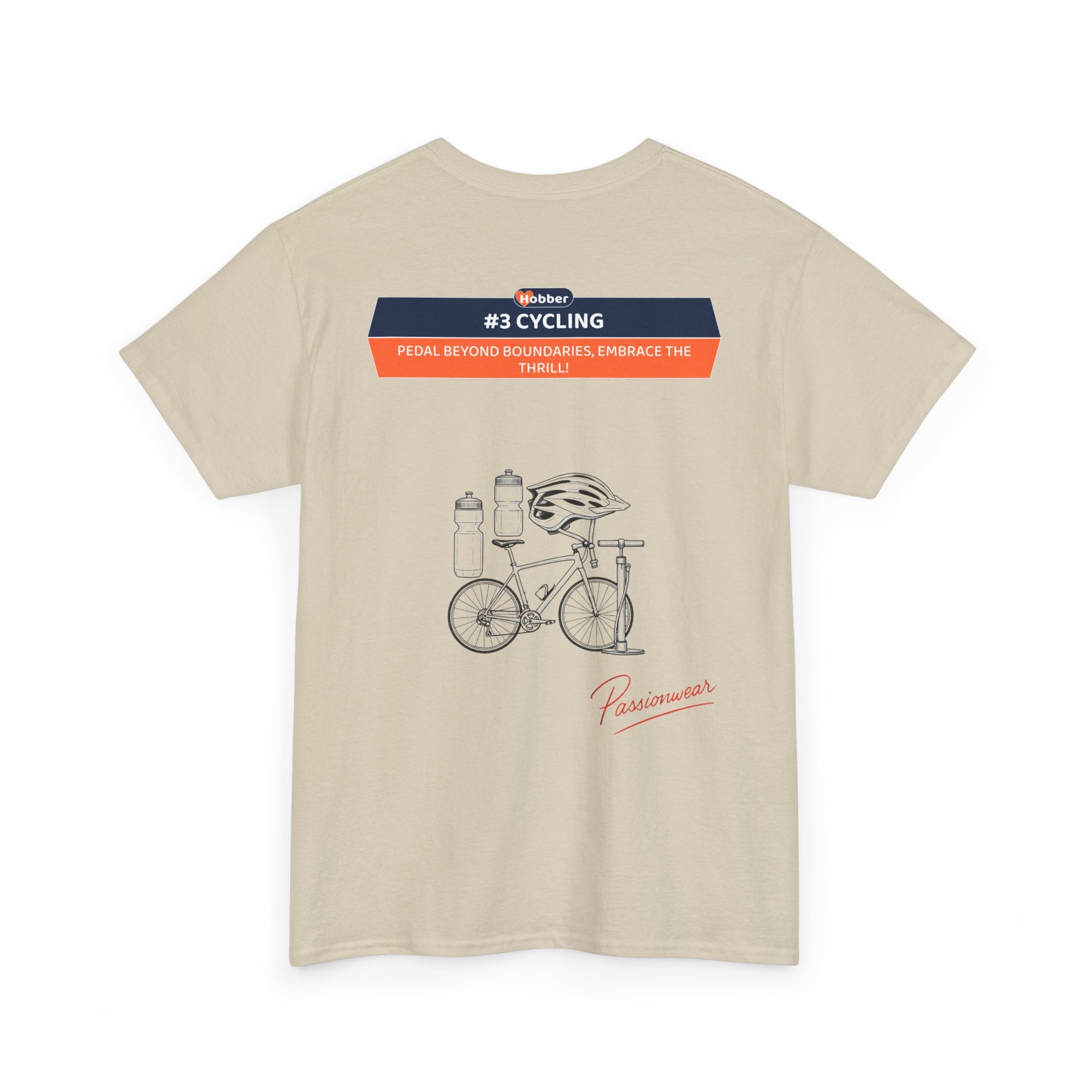 Hobber Unisex Sports & Adventure T-Shirt, #3 Cycling