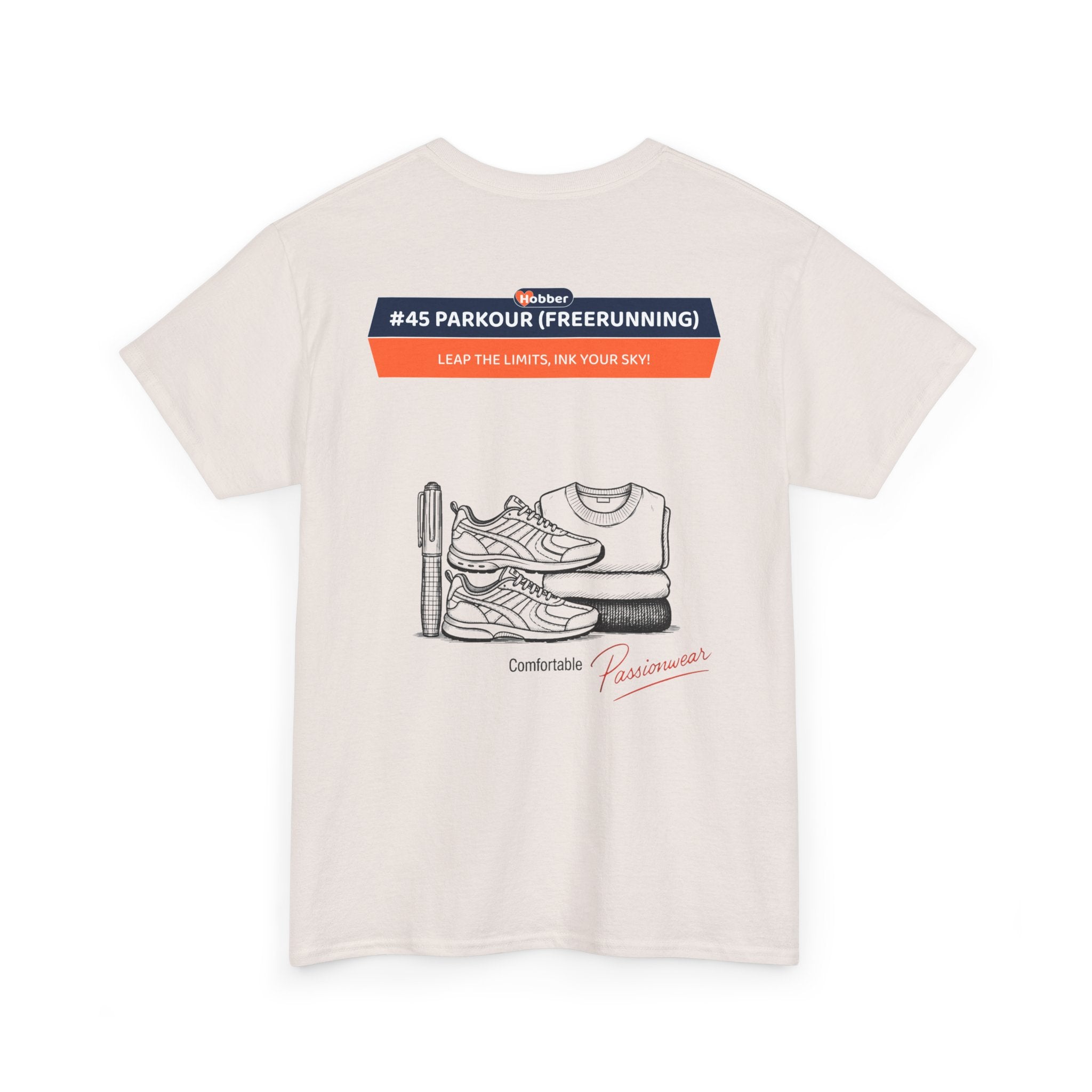 Hobber Mens Sports & Adventure T-Shirt, #45 Parkour (Freerunning)
